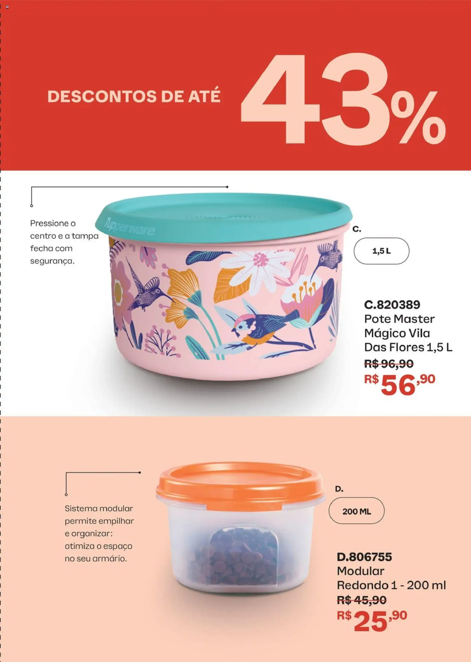 Tupperware Folheto - válido de 01/08/2026 | Página: 63 | Produtos: Flores