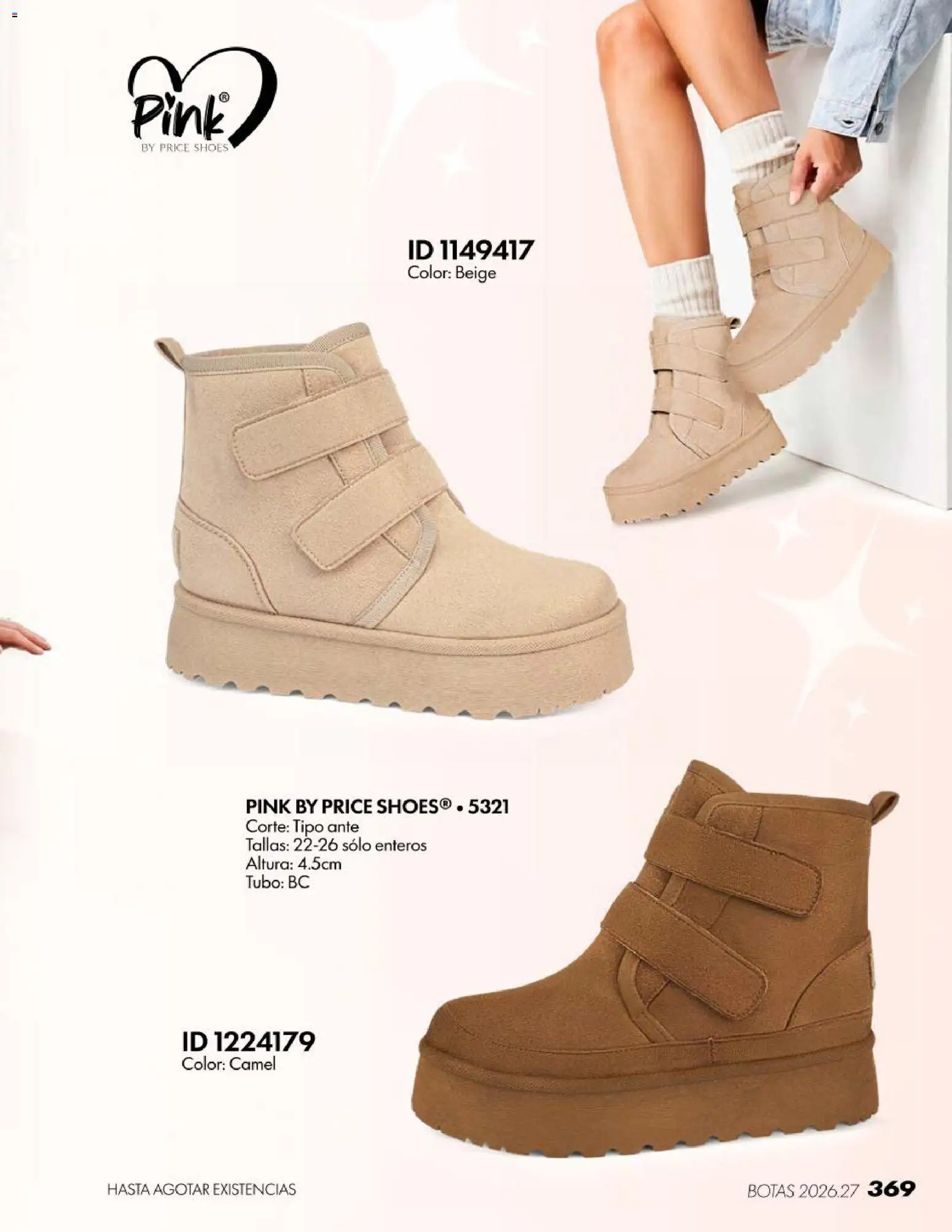 Nuevas ofertas de Price Shoes válidas en toda la República Mexicana desde el 18/07/2026. ¡Encuentra las mejores ofertas en Price Shoes catálogo Botas! | Página: 369