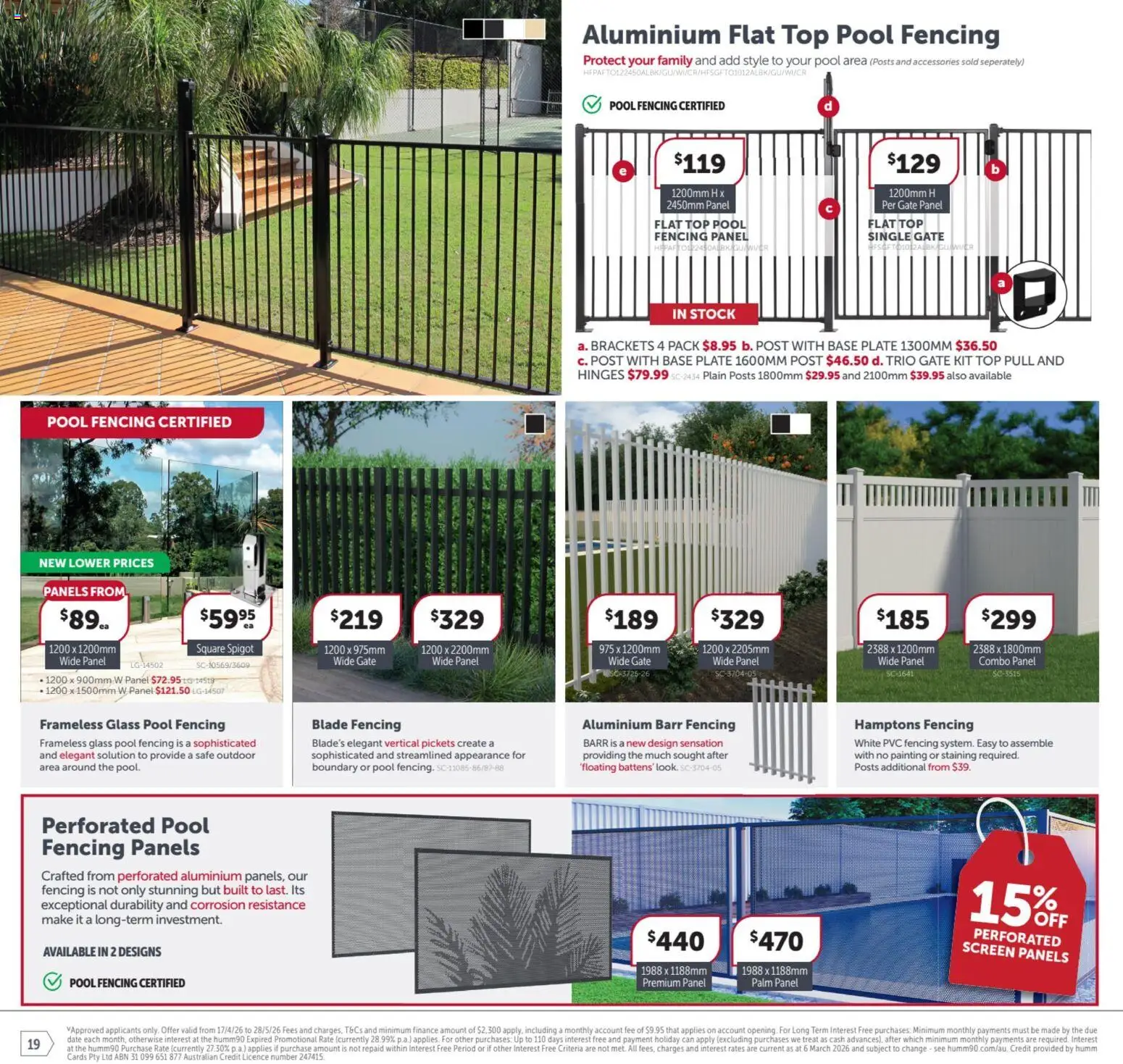 Stratco catalogue - valid from 17.04.2026 | Page: 19 | Products: Gate, Painting, Safe, Screen