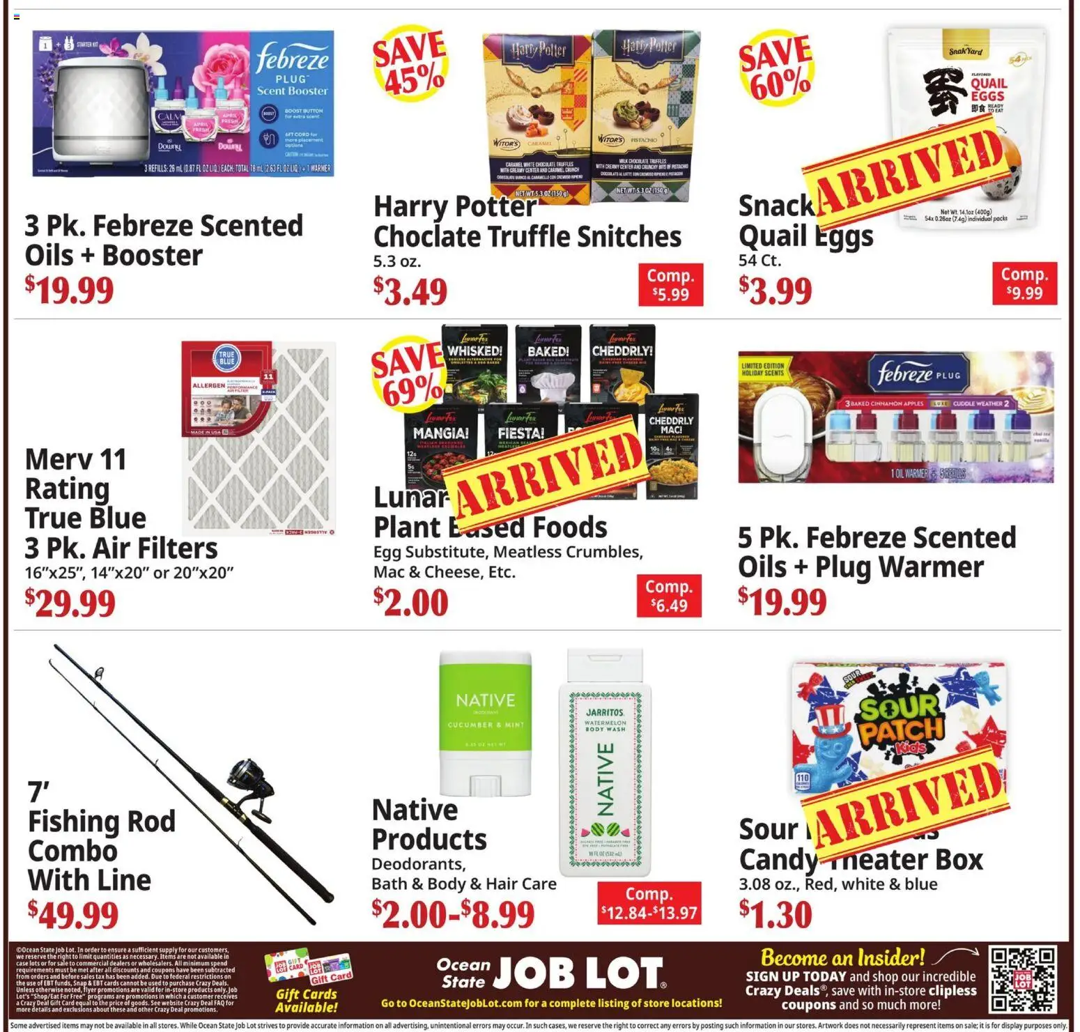 Ocean State Job Lot Ad - valid from 07/16/2026 | Page: 5 | Products: Milk, Oil, Chocolate, Deodorant
