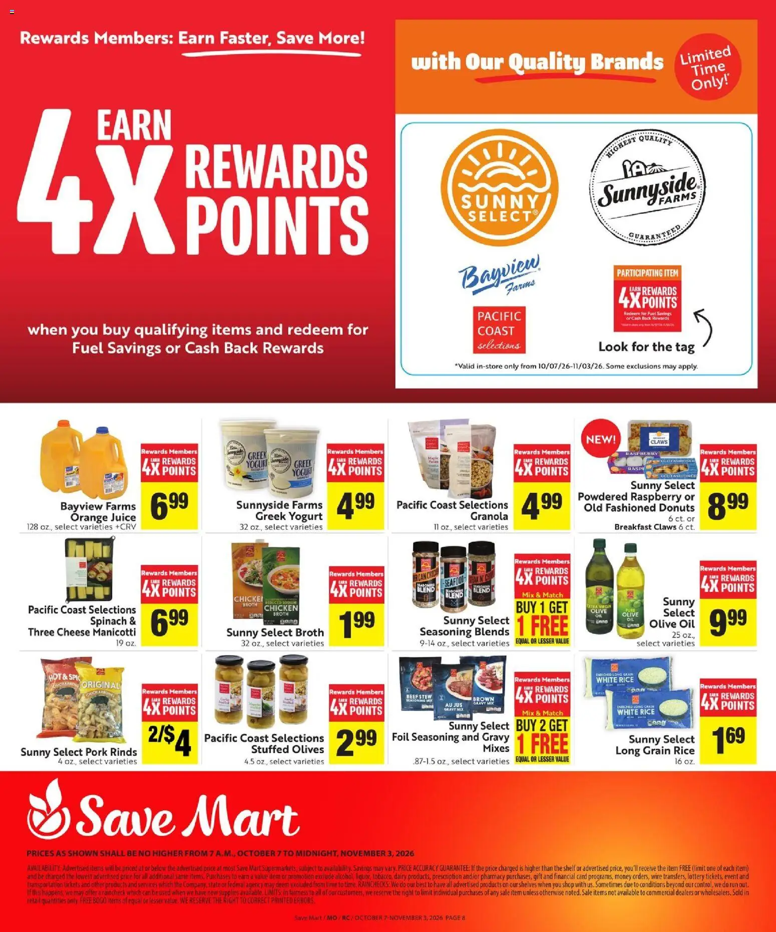 Save Mart Online Savings Guide - valid from 10/07/2026 | Page: 8