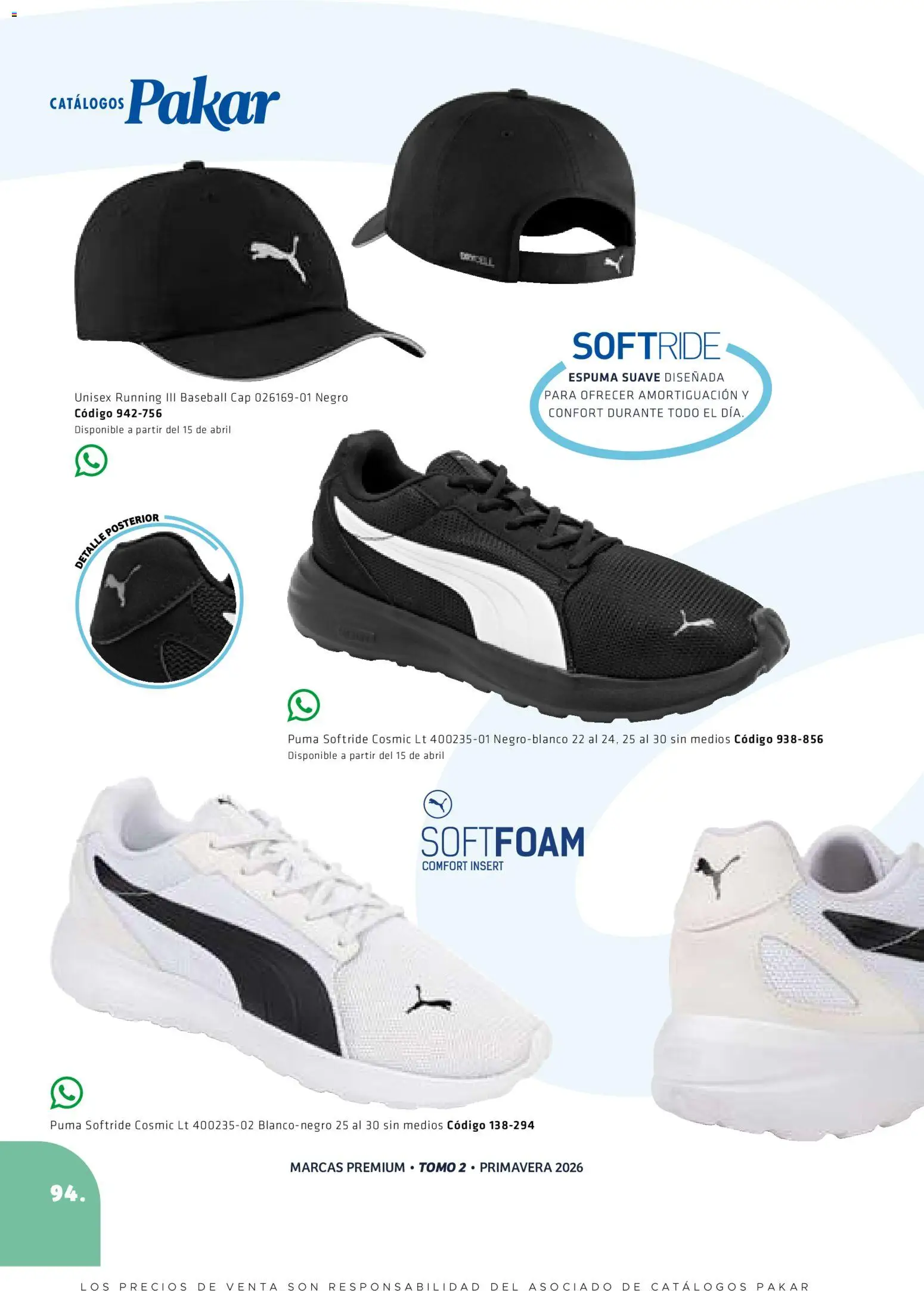 Nuevas ofertas de SC Pakar válidas en toda la República Mexicana desde el 27/02/2026. ¡Encuentra las mejores ofertas en SC Pakar catálogo Premium Men Tomo 2! | Página: 94 | Productos: Espuma