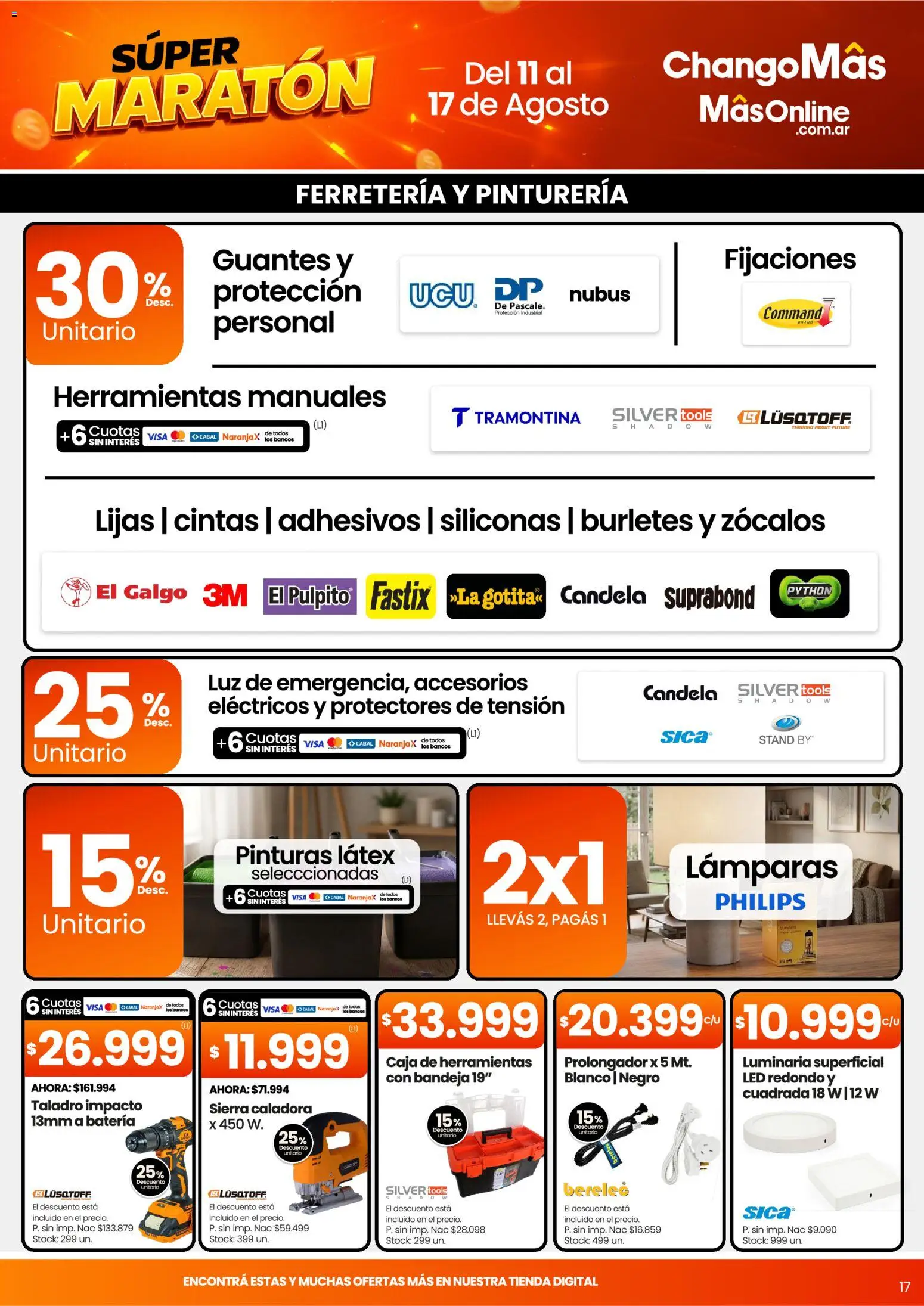 Changomas ofertas │ válido desde el 11/08/2026 | Página: 17