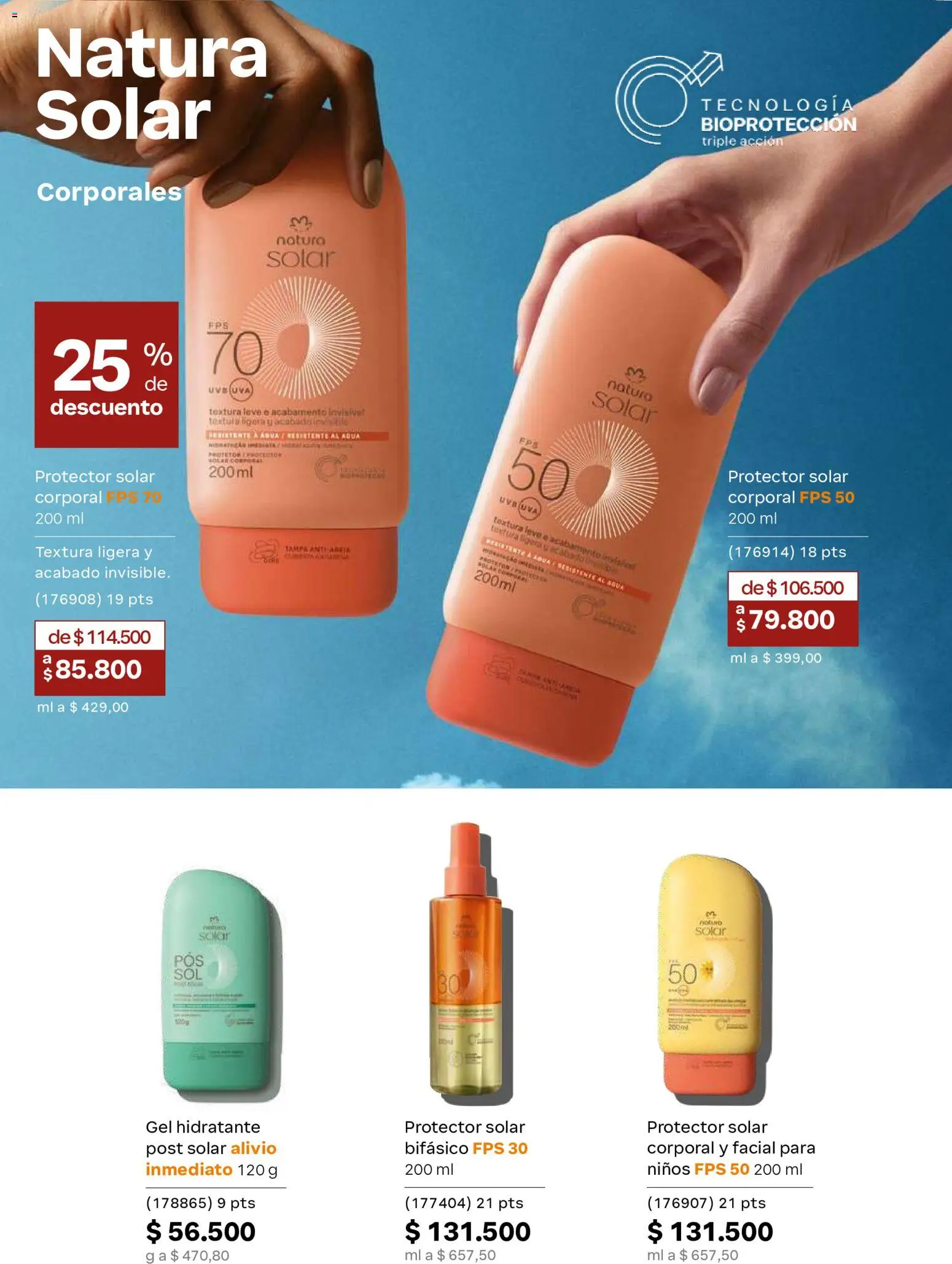 Natura revista - valida desde el 23/09/2026 | Página: 155 | Productos: Uva, Protector solar