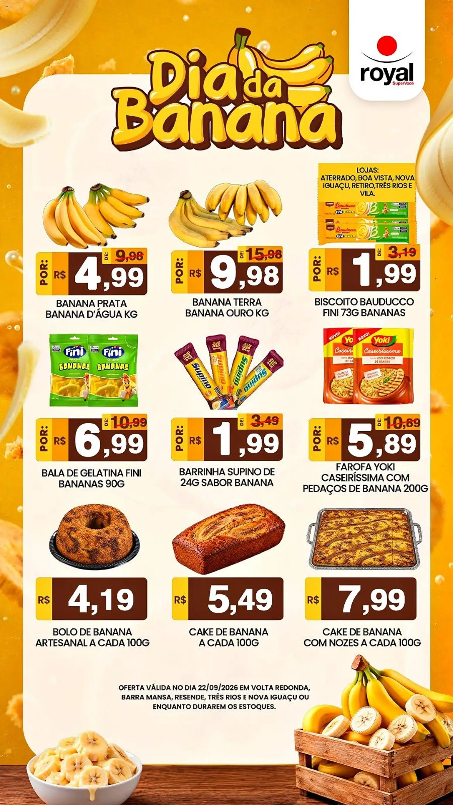 Royal Supermercados Terça-feira 22 Setembro