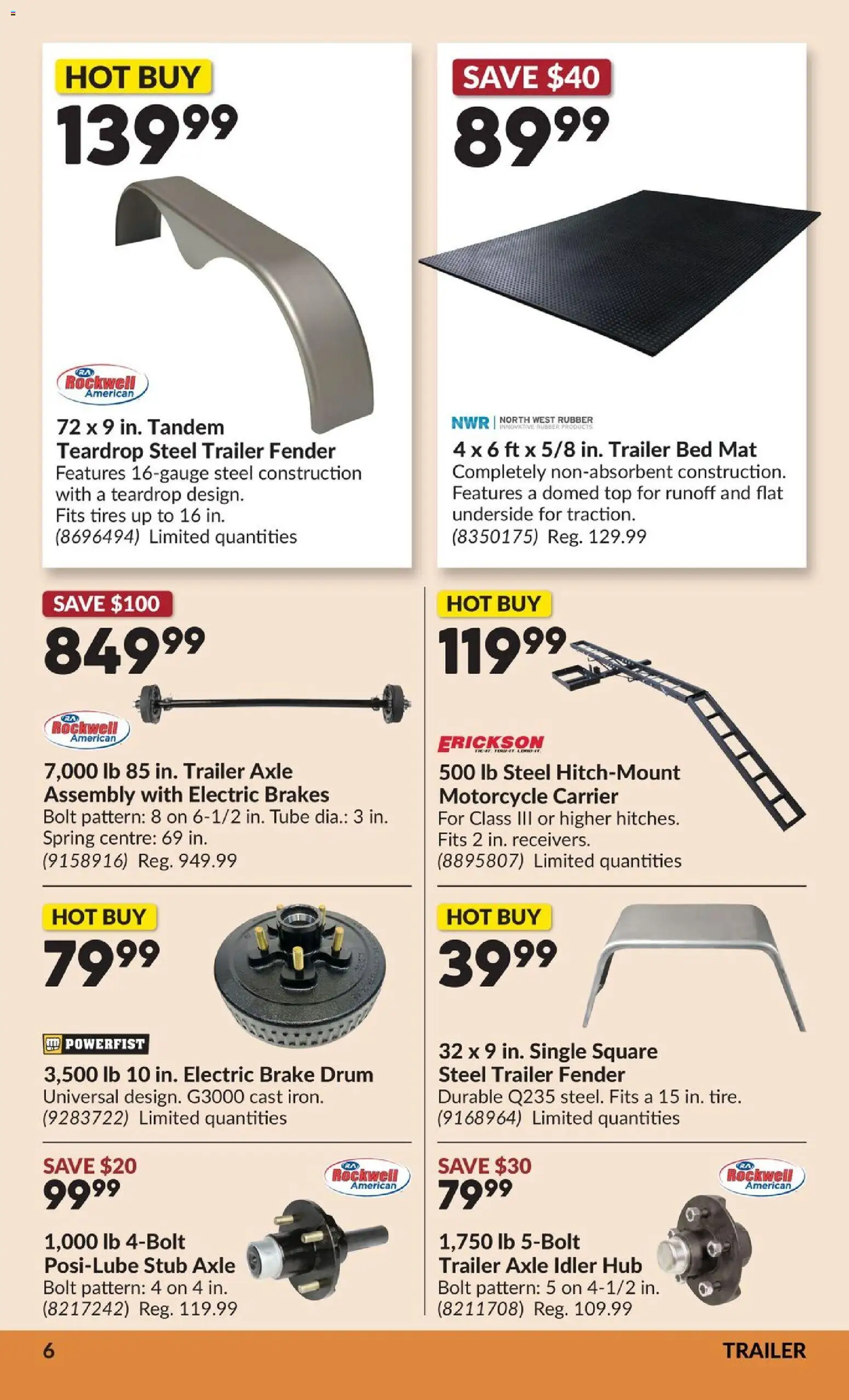 Princess Auto flyer valid from Jul 14, 2026 | Page: 18 | Products: Bed