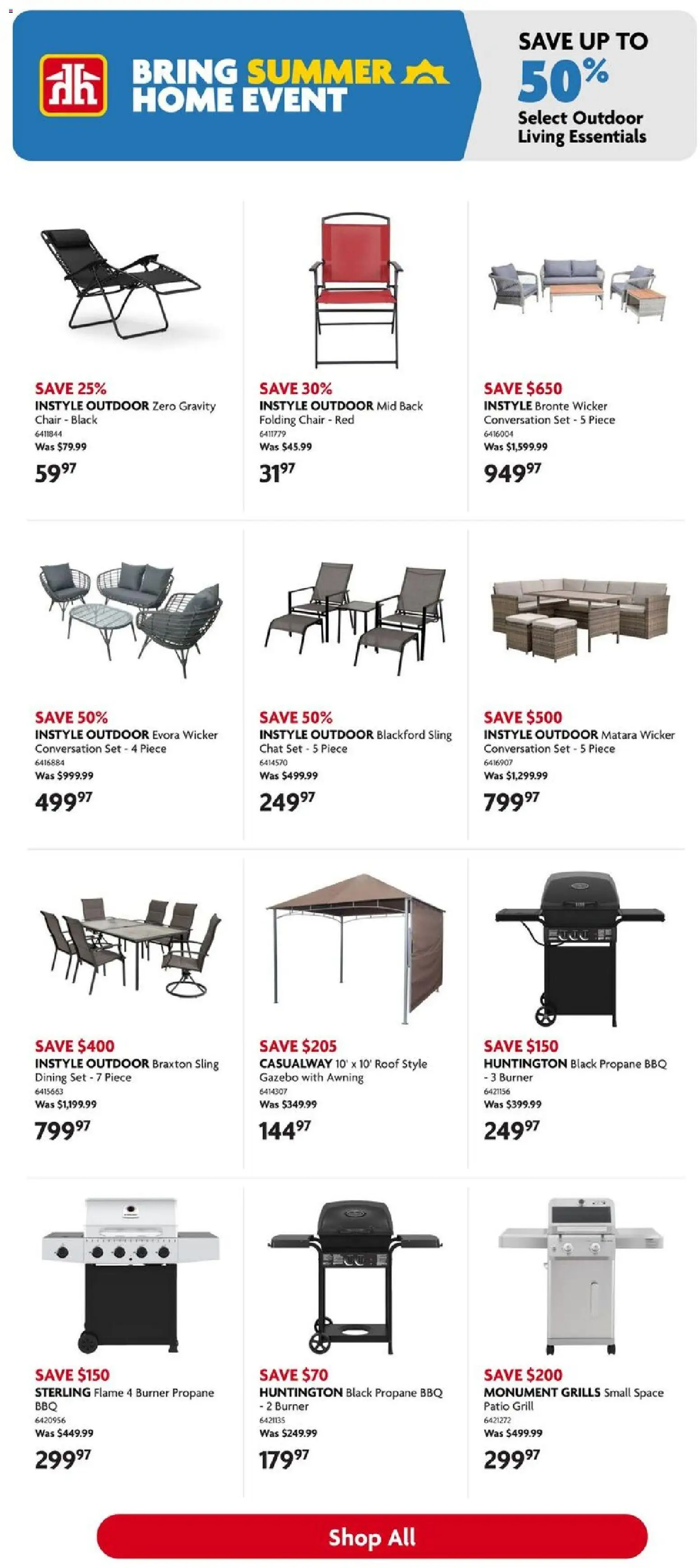 Home Hardware flyer valid from Jul 2, 2026 | Page: 34 | Products: Grill, Chair