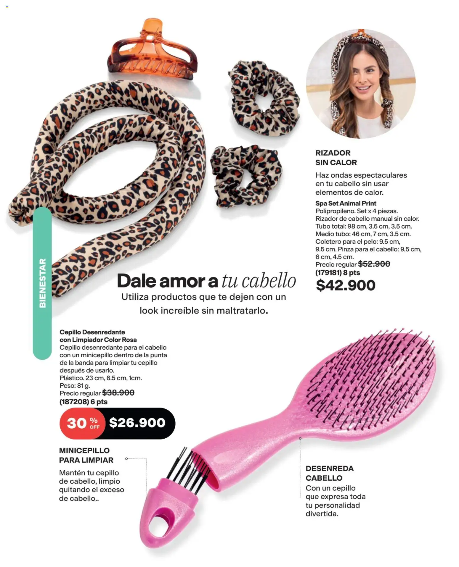 Avon revista - valida desde el 03/08/2026 | Página: 168 | Productos: Té, Pinza, Peso, Cepillo