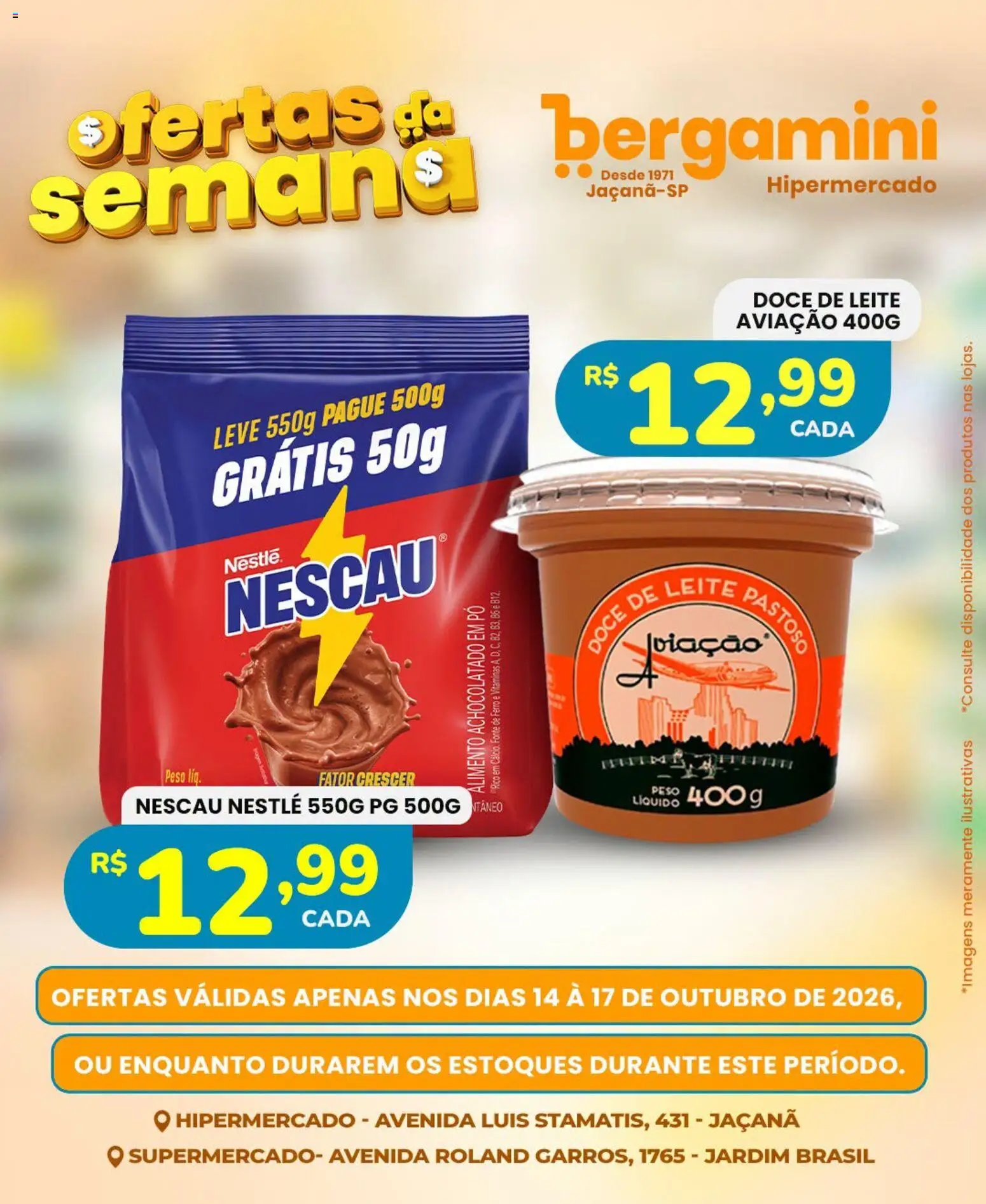Supermercado Bergamini Folheto - válido de 14/10/2026 | Página: 17