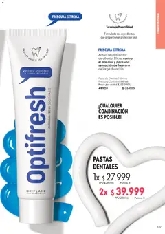 Oriflame catálogo -  Vista previa de la revista de la tienda Oriflame valido desde el 12/09/2026 | Página: 109 | Productos: Ingredientes, Pasta, Pastas, Combinación
