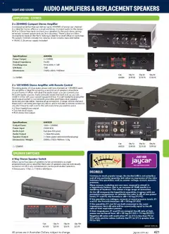 Preview of Jaycar Engineering & Scientific Catalogue 2025/2026  - valid from 09.07.2025 | Page: 421