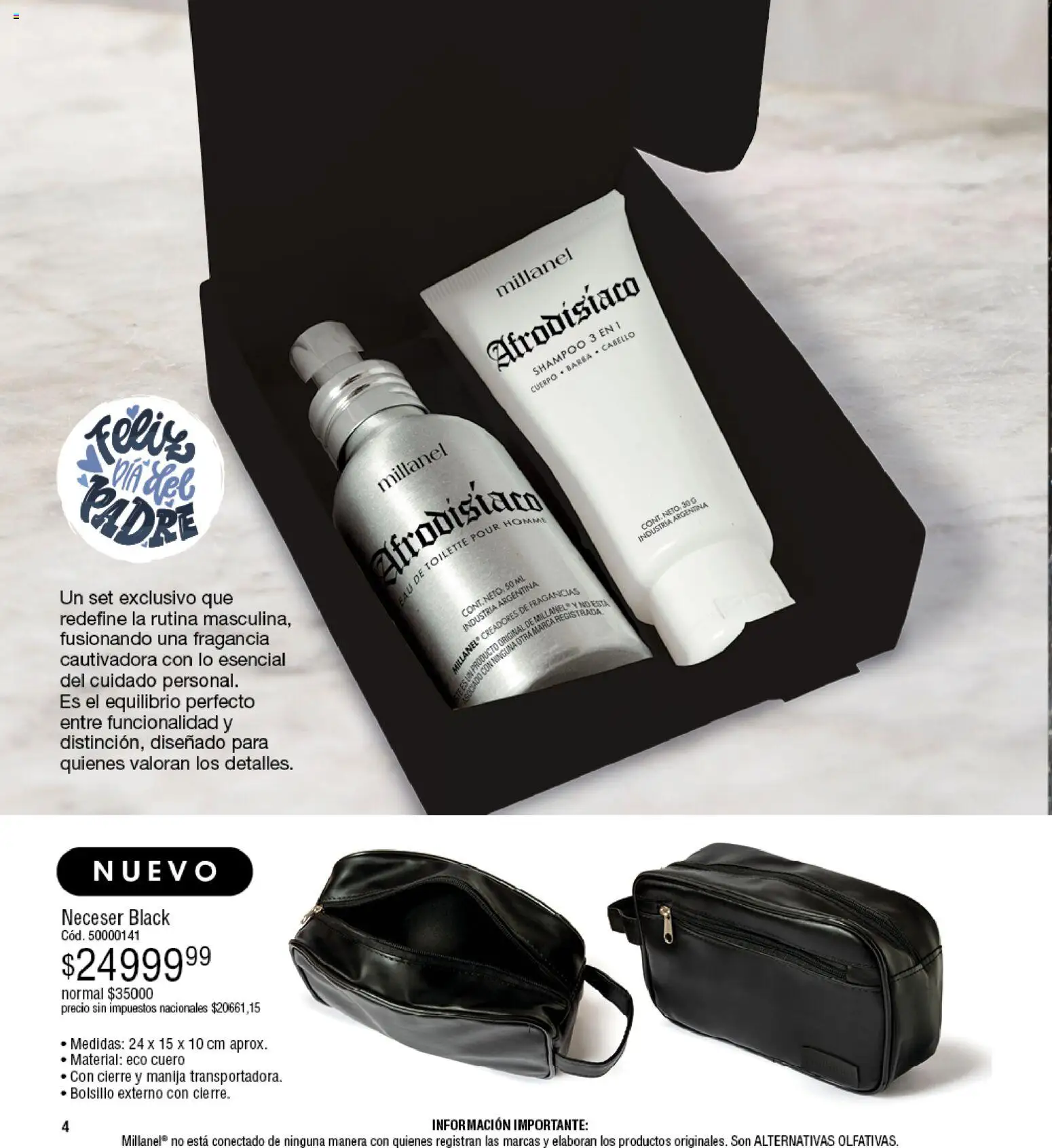 Millanel - Catálogo │ válido desde el 25.05.2026 | Página: 4 | Productos: Fragancia, Eau de toilette, Shampoo, Neceser