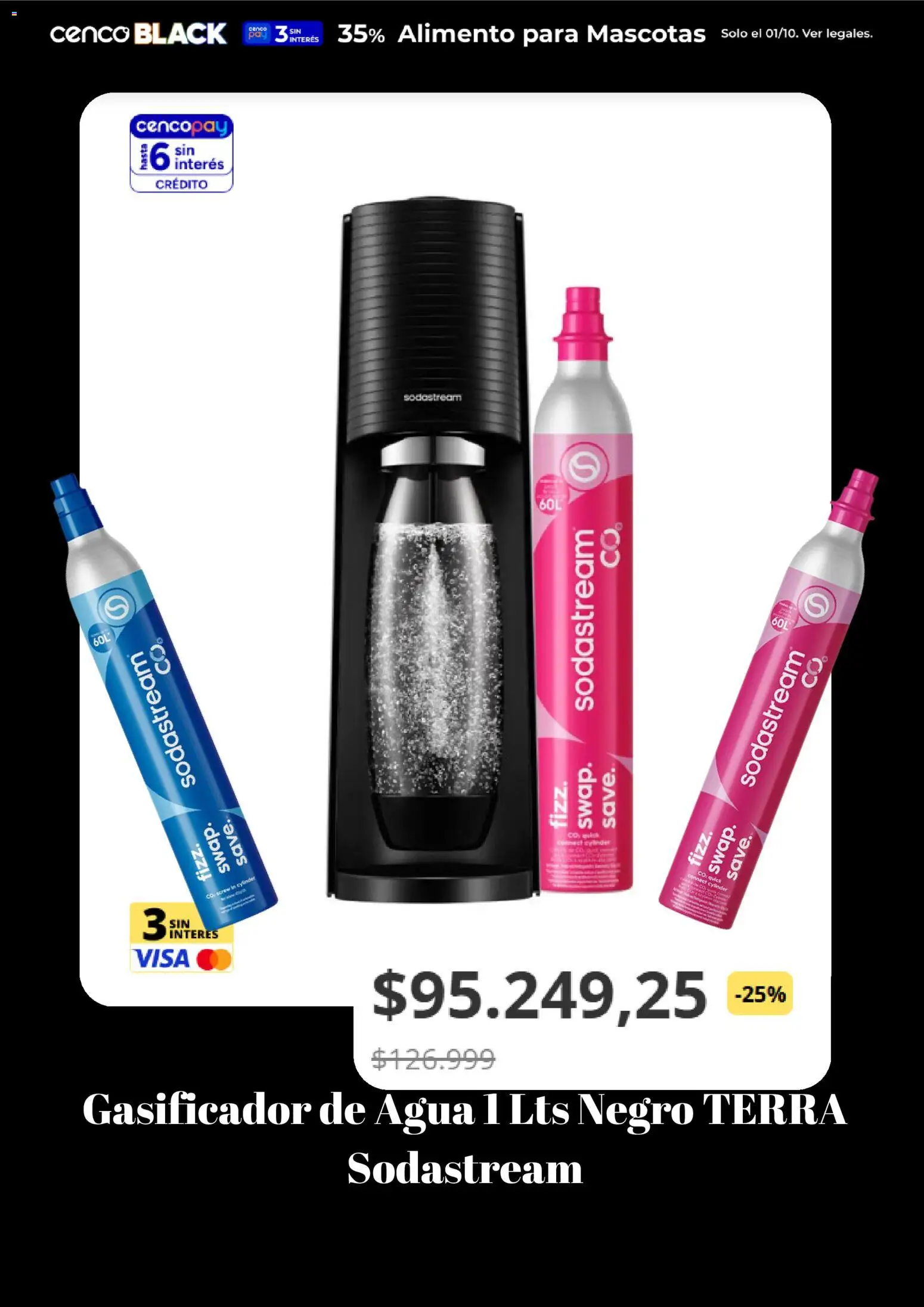 Vea - Cenco Black │ válido desde el 28/09/2026 | Página: 5 | Productos: Agua