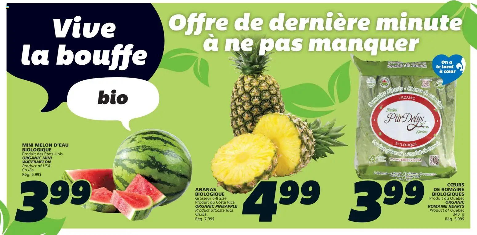 IGA flyer valid from Aug 27, 2026 | Page: 5 | Products: Pineapple, Watermelon