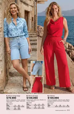 Leonisa catálogo -  Vista previa de la revista de la tienda Leonisa valido desde el 11/09/2026 | Página: 213 | Productos: Bolsillos, Bermuda, Blusa, Enterizo