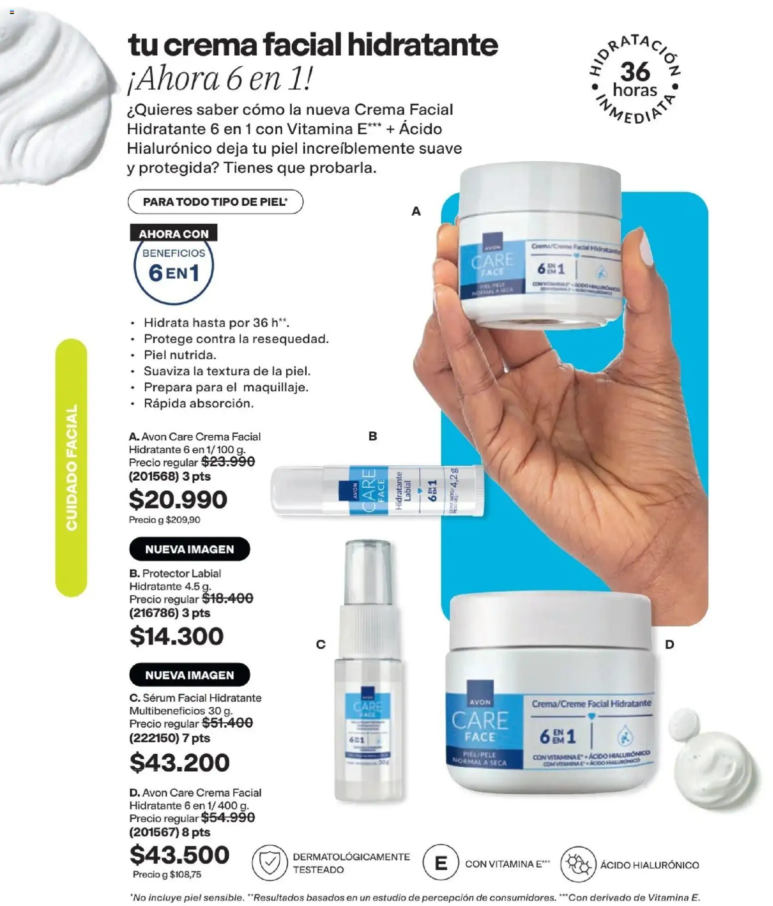 Avon revista - valida desde el 15/07/2026 | Página: 123 | Productos: Crema, Serum