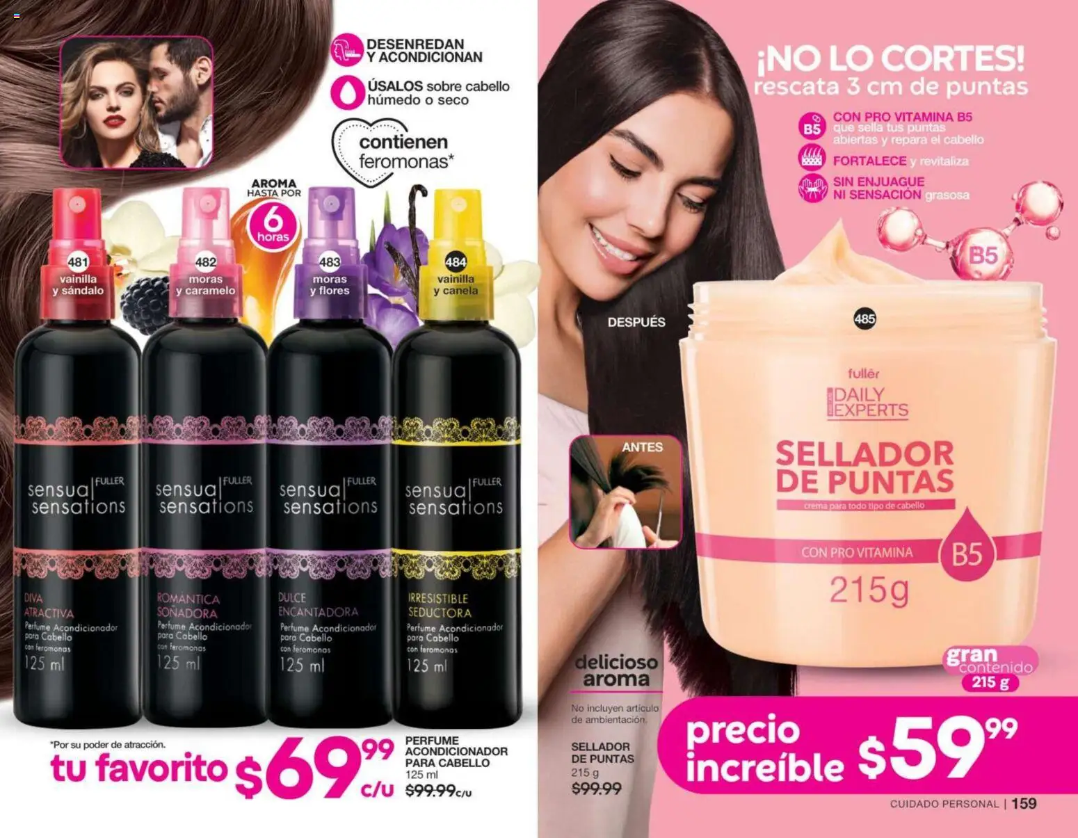 Nuevas ofertas de Fuller válidas en toda la República Mexicana desde el 02/09/2026. ¡Encuentra las mejores ofertas en Fuller campaña 11 2026! | Página: 81 | Productos: Crema, Vainilla, Perfume, Acondicionador
