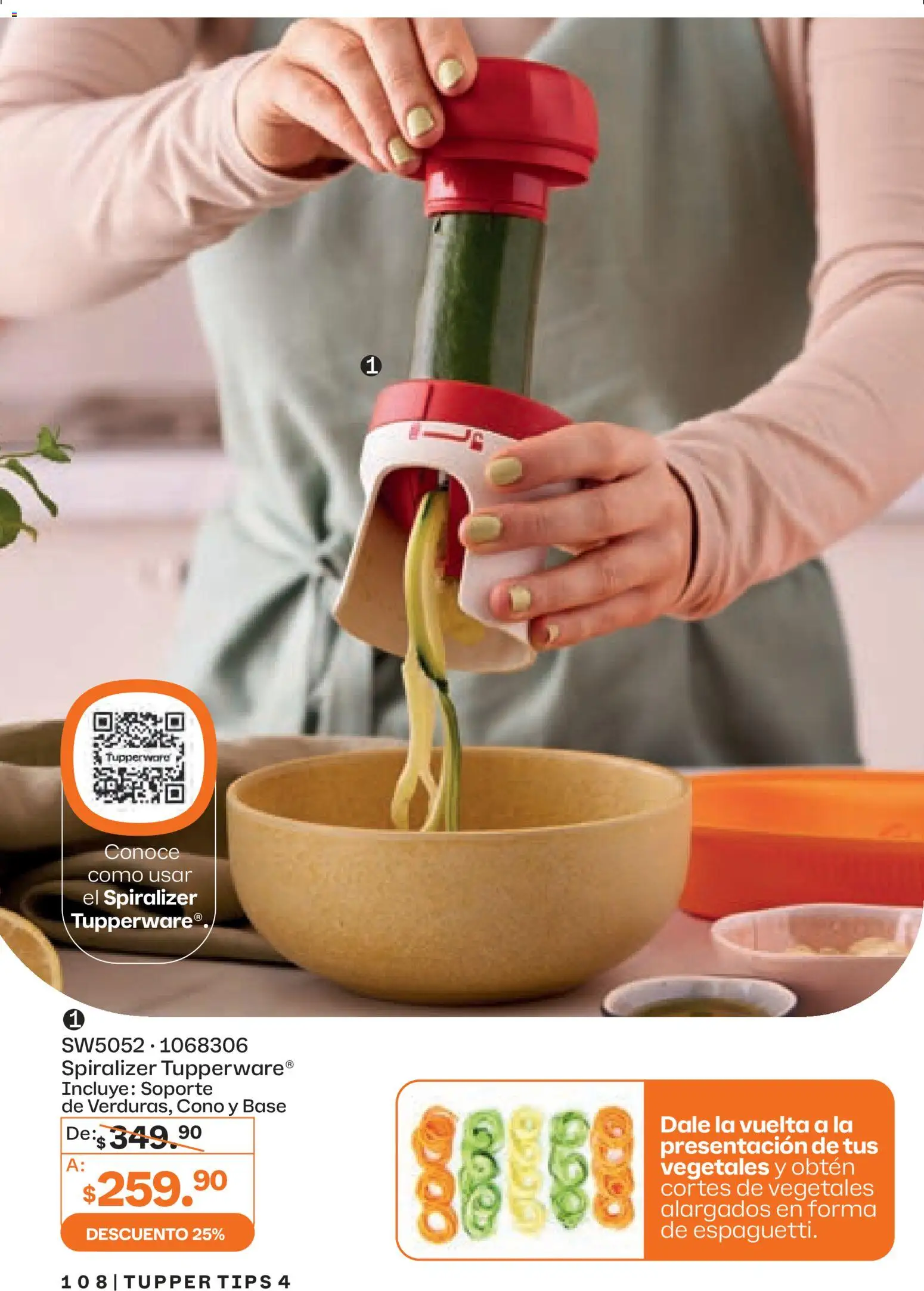 Nuevas ofertas de Tupperware válidas en toda la República Mexicana desde el 23.03.2026. ¡Encuentra las mejores ofertas en Tupperware catálogo! | Página: 108 | Productos: Tupper