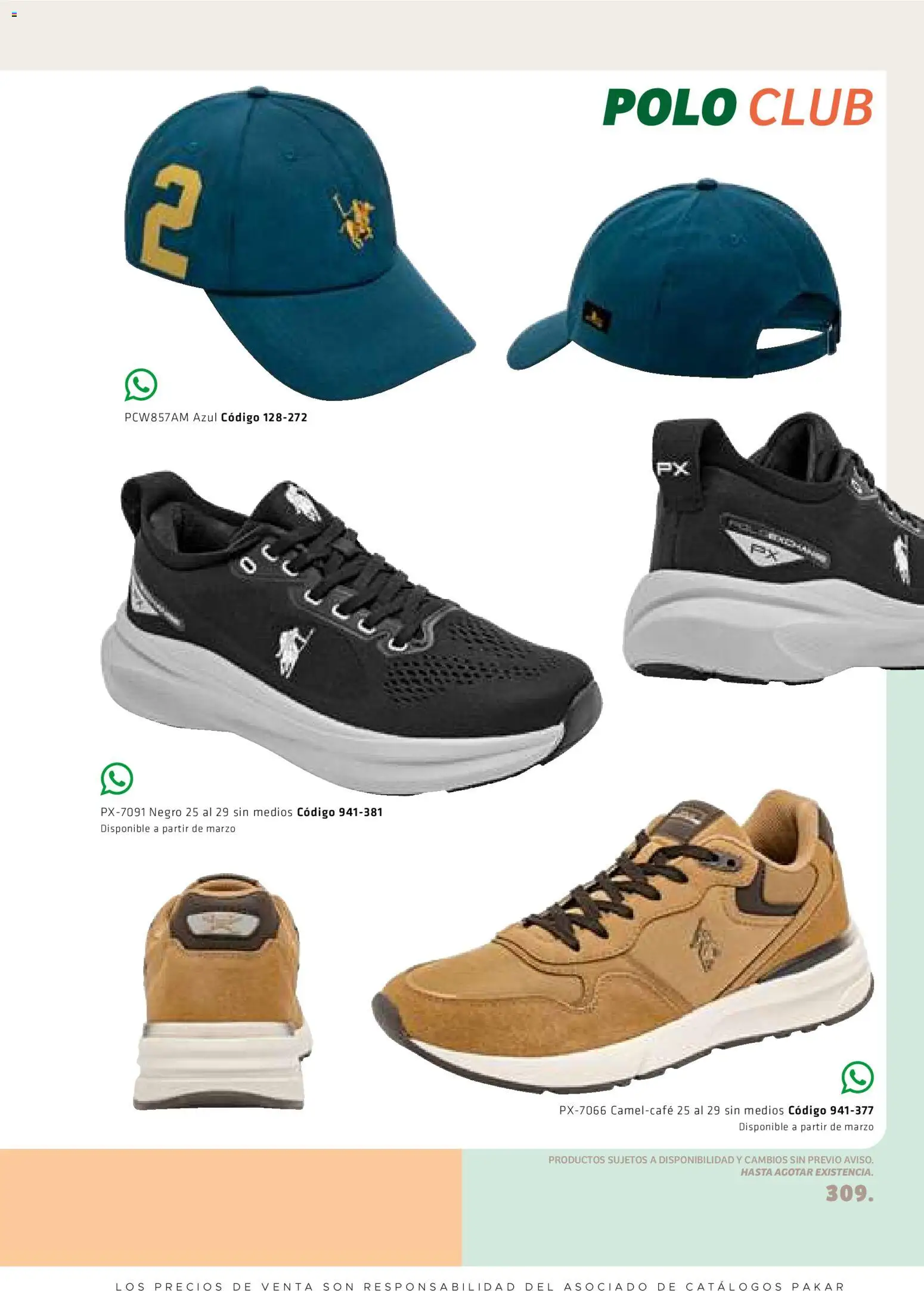 Nuevas ofertas de SC Pakar válidas en toda la República Mexicana desde el 27/02/2026. ¡Encuentra las mejores ofertas en SC Pakar catálogo Premium Men Tomo 1! | Página: 309