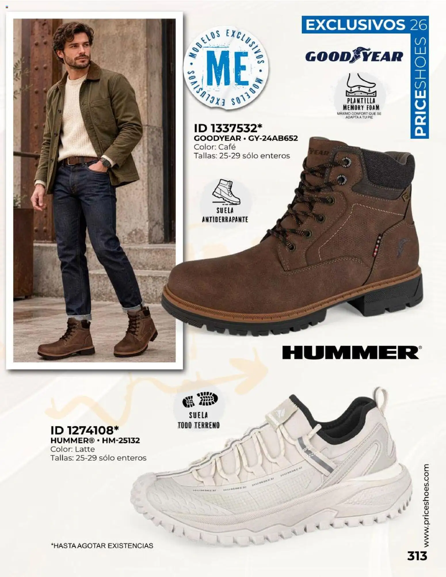 Nuevas ofertas de Price Shoes válidas en toda la República Mexicana desde el 01/10/2026. ¡Encuentra las mejores ofertas en Price Shoes catálogo Exclusivos! | Página: 313