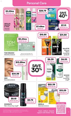 Preview of Priceline Pharmacy catalogue  - valid from 23.04.2026 | Page: 23 | Products: Pants, Tampons, Bed