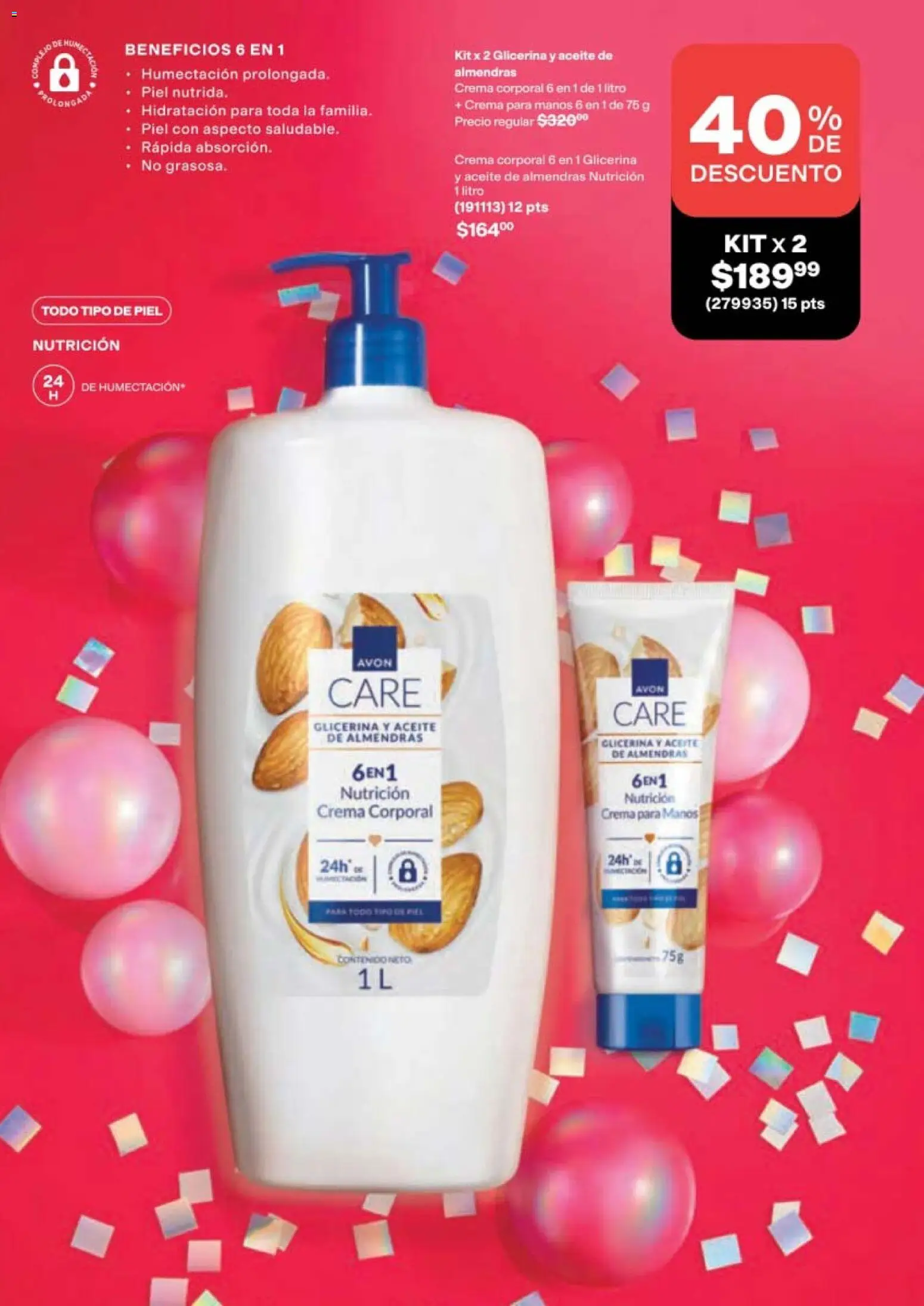 Nuevas ofertas de AVON válidas en toda la República Mexicana desde el 06/11/2026. ¡Encuentra las mejores ofertas en AVON campaña 17 2026! | Página: 57