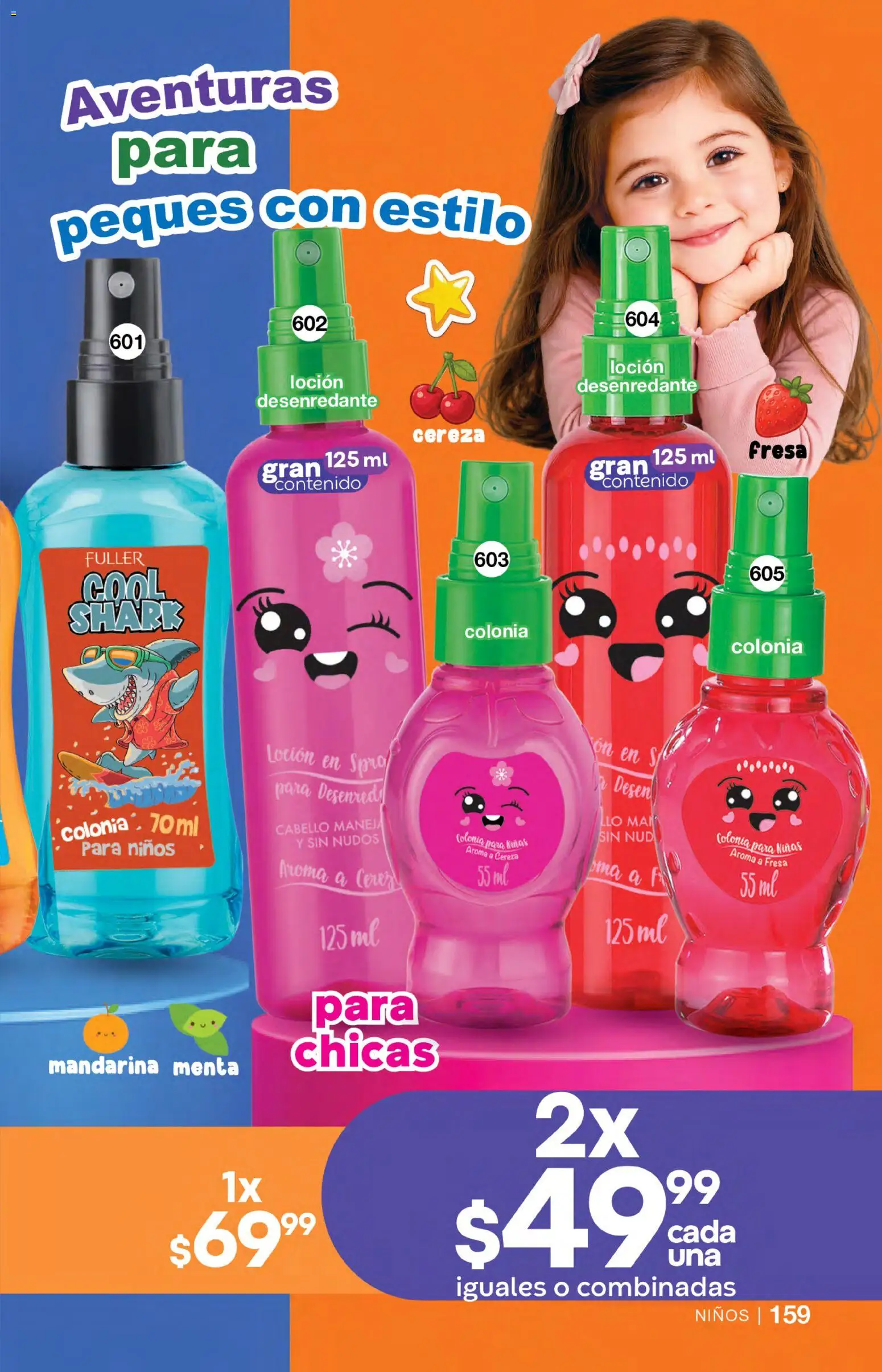 Nuevas ofertas de Fuller válidas en toda la República Mexicana desde el 05/08/2026. ¡Encuentra las mejores ofertas en Fuller campaña 9 2026! | Página: 159 | Productos: Fresa, Loción