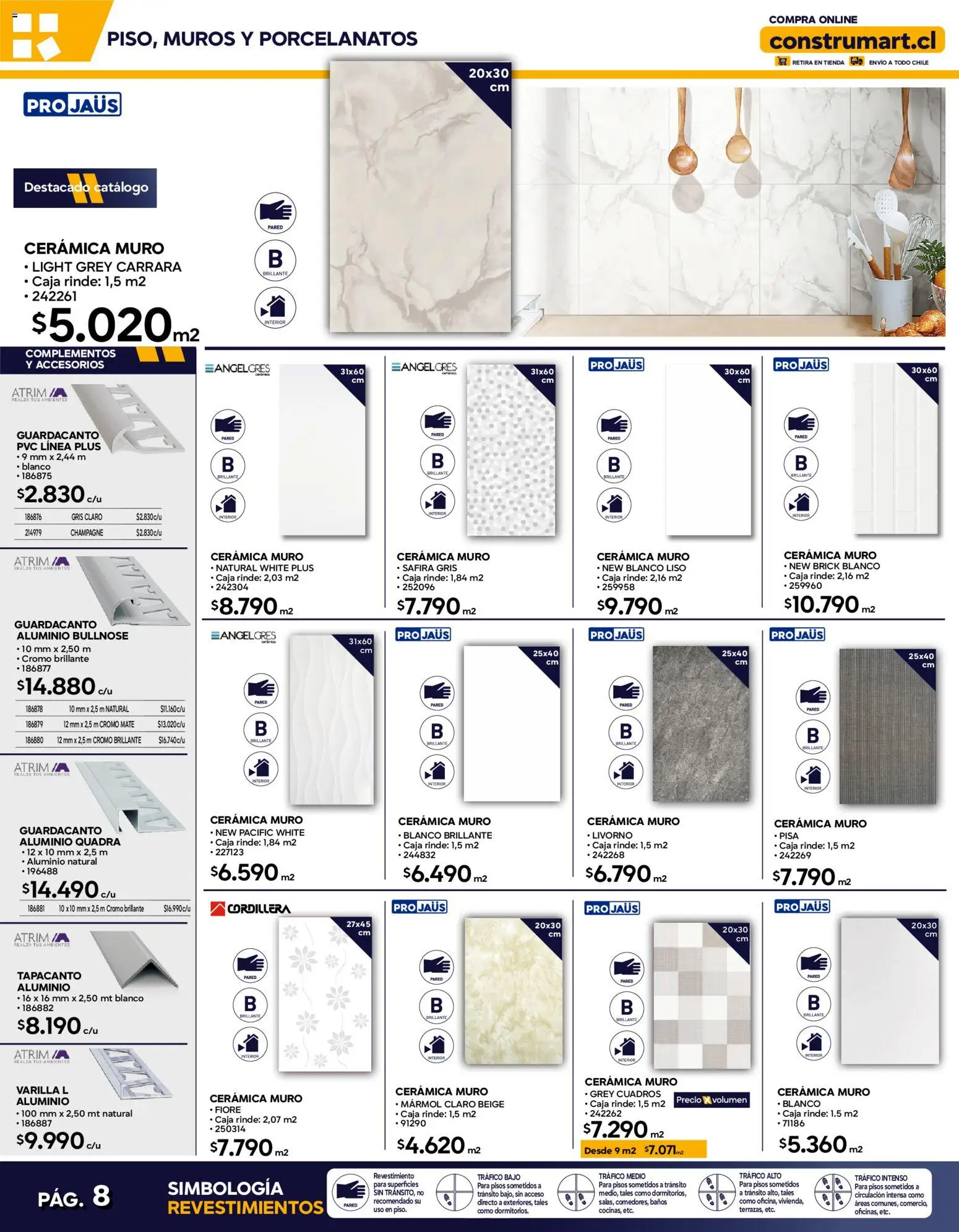 Construmart Ofertas │ válido desde el 31.07.2026 | Página: 8 | Productos: Caja, Mate, Bajo