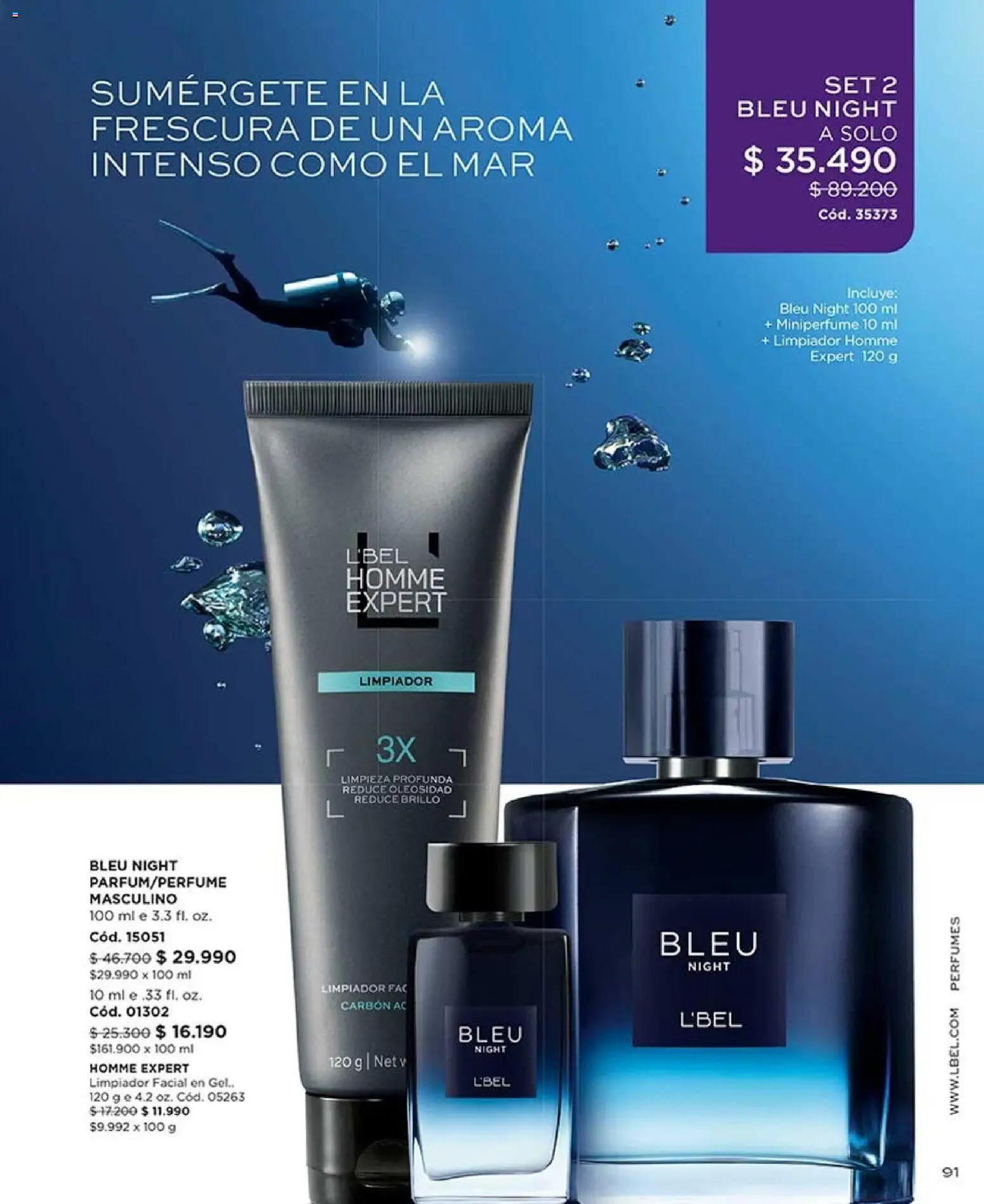 Catálogo L'Bel Campaña 13 │ válido desde el 27.07.2026 | Página: 91 | Productos: Brillo, Limpiador, Limpiador facial, Carbón