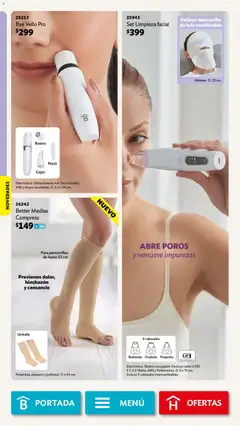 Vista previa de Betterware campaña 8 2026, nuevo folleto de la tienda, válido en México a partir del 03/08/2026 | Página: 58 | Productos: Cable, Batería AA, Batería, Mascarilla