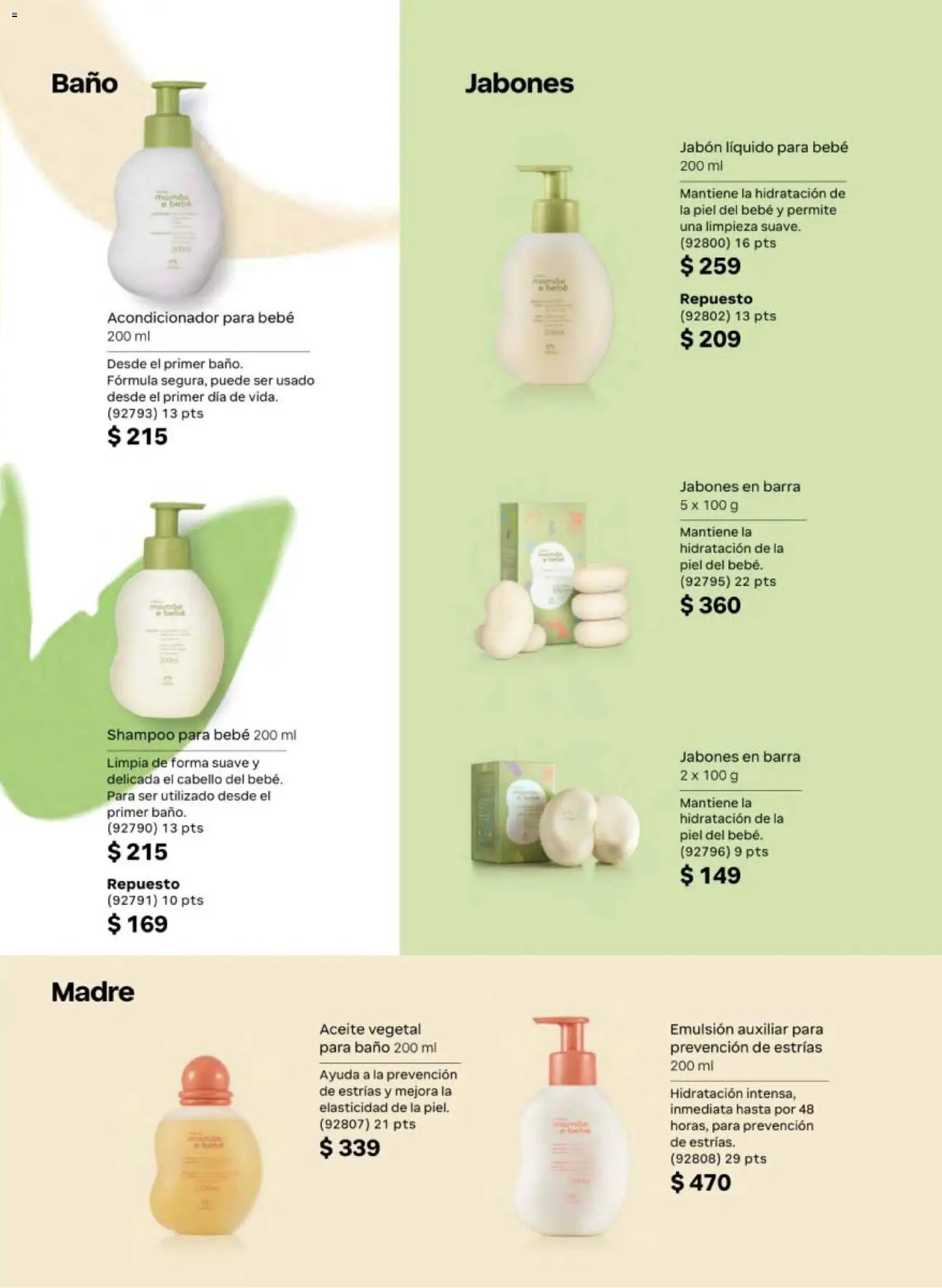 Nuevas ofertas de Natura válidas en toda la República Mexicana desde el 10/07/2026. ¡Encuentra las mejores ofertas en Natura campaña 11 2026! | Página: 145 | Productos: Jabón líquido, Shampoo, Baño, Jabón