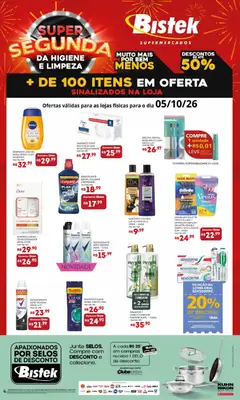 Bistek Supermercados ofertas Super Segunda - Pré-Visualização do folheto da loja Bistek Supermercados, válido de 05/10/2026