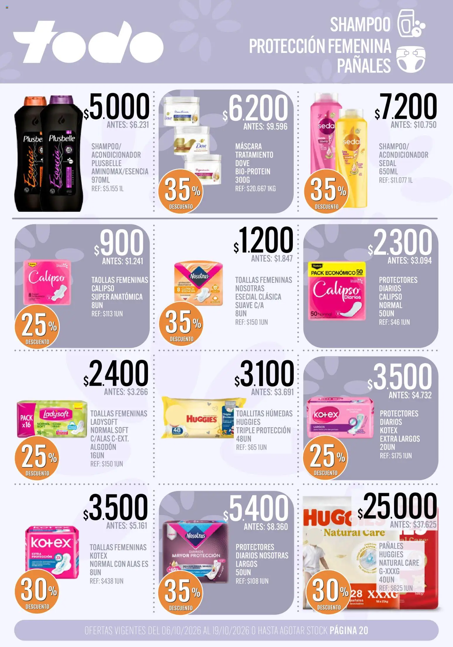 Supermercados TODO catálogo │ válido desde el 06/10/2026 | Página: 20