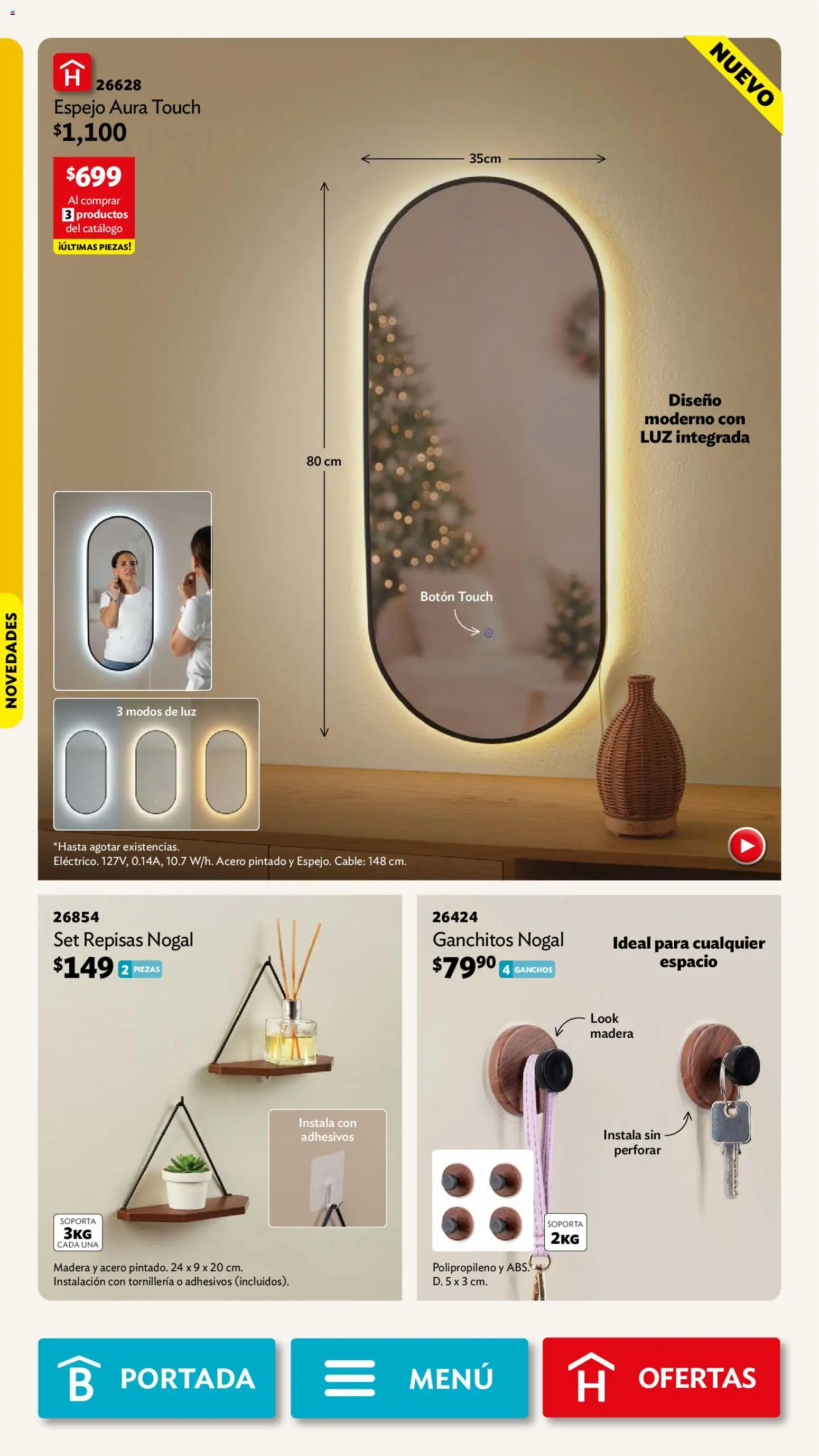 Nuevas ofertas de Betterware válidas en toda la República Mexicana desde el 02/11/2026. ¡Encuentra las mejores ofertas en Betterware campaña 11 2026! | Página: 22