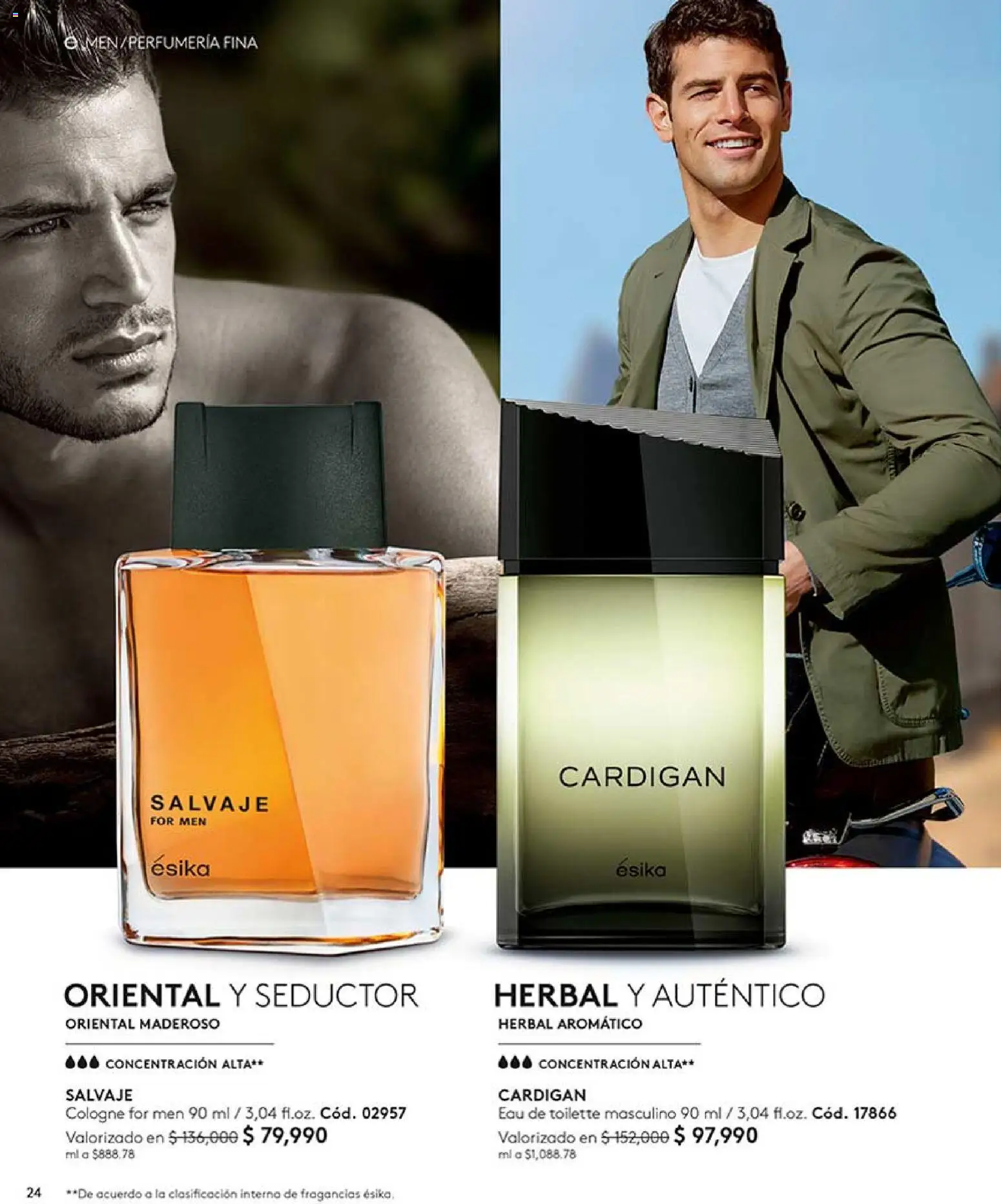 Ésika revista - valida desde el 17/07/2026 | Página: 24 | Productos: Eau de toilette