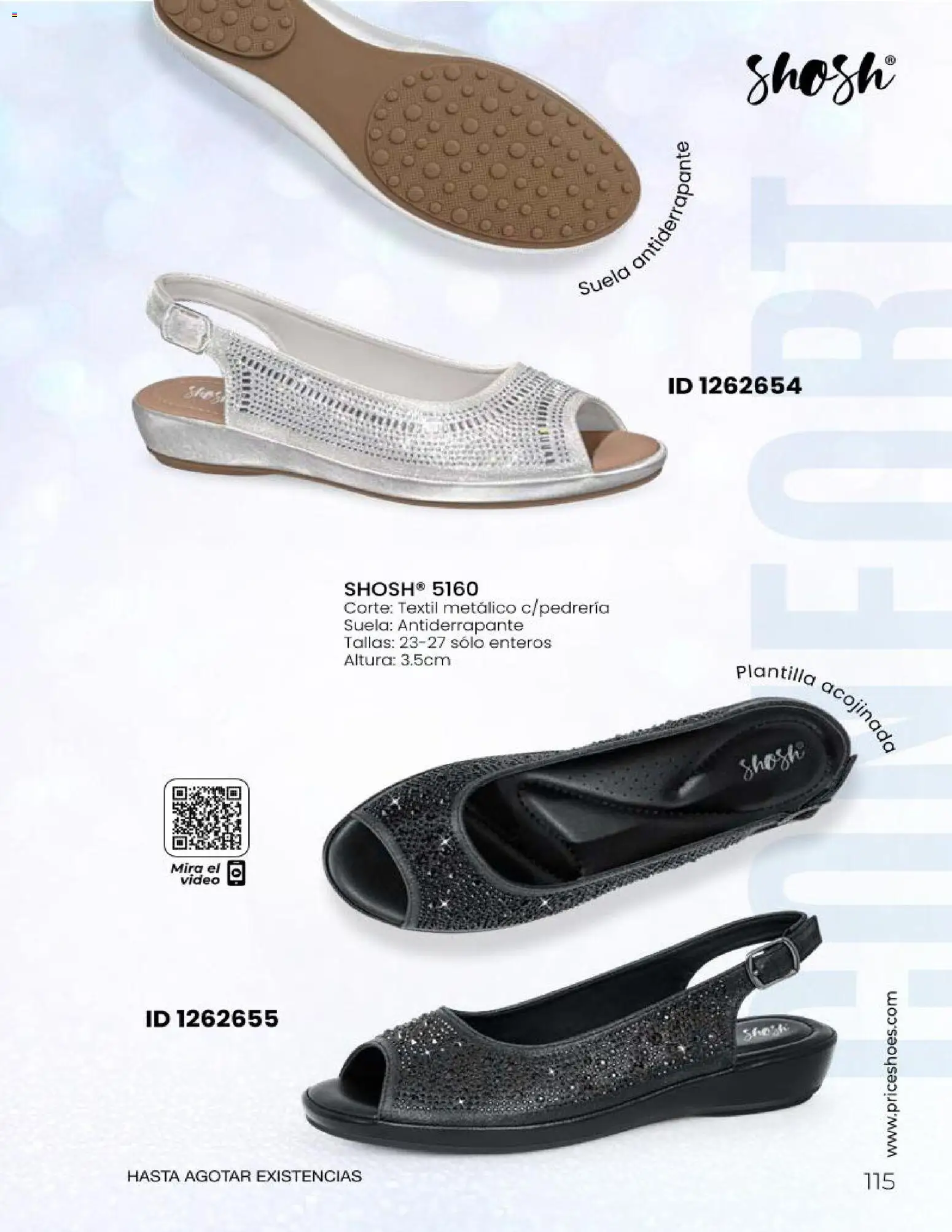Nuevas ofertas de Price Shoes válidas en toda la República Mexicana desde el 23/06/2026. ¡Encuentra las mejores ofertas en Price Shoes catálogo Sandalias 2026! | Página: 115 | Productos: Video