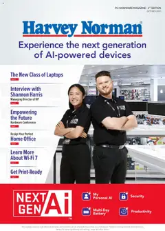 Harvey Norman  PC Hardware Magazine  preview  - valid from 20.10.2025