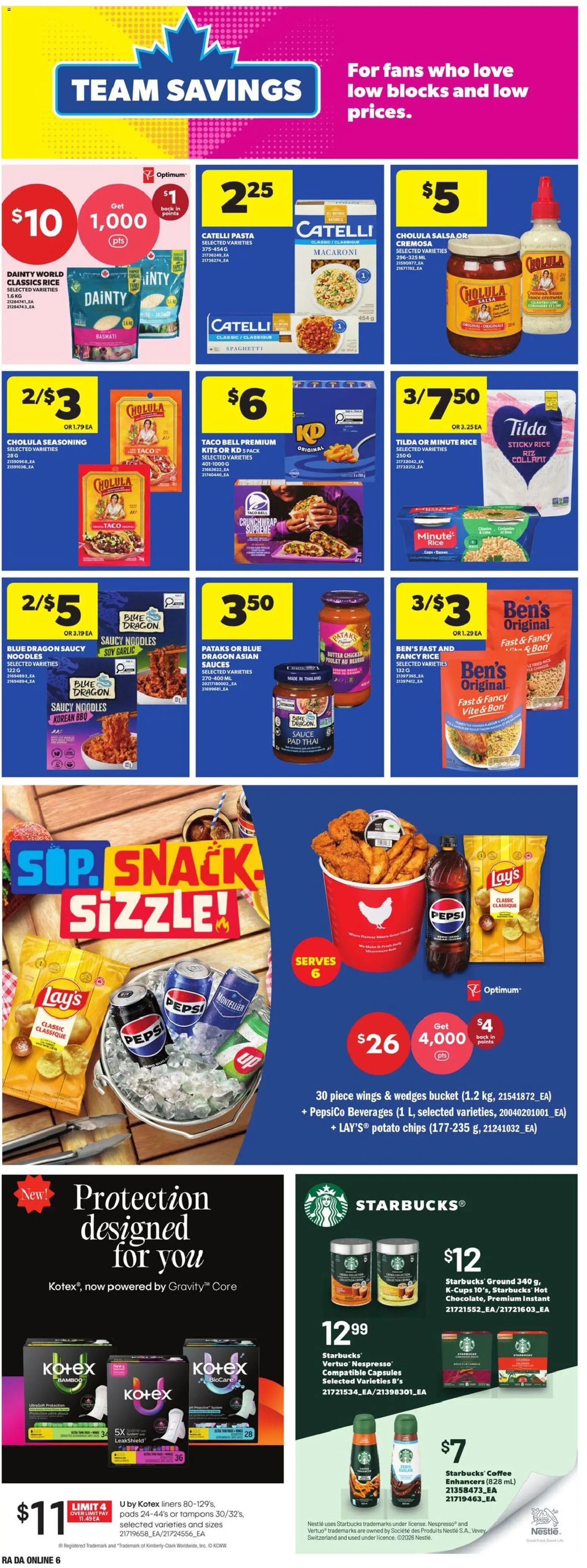 Atlantic Superstore flyer valid from Jul 9, 2026 | Page: 22 | Products: Rice, Noodles, Pasta, Coffee