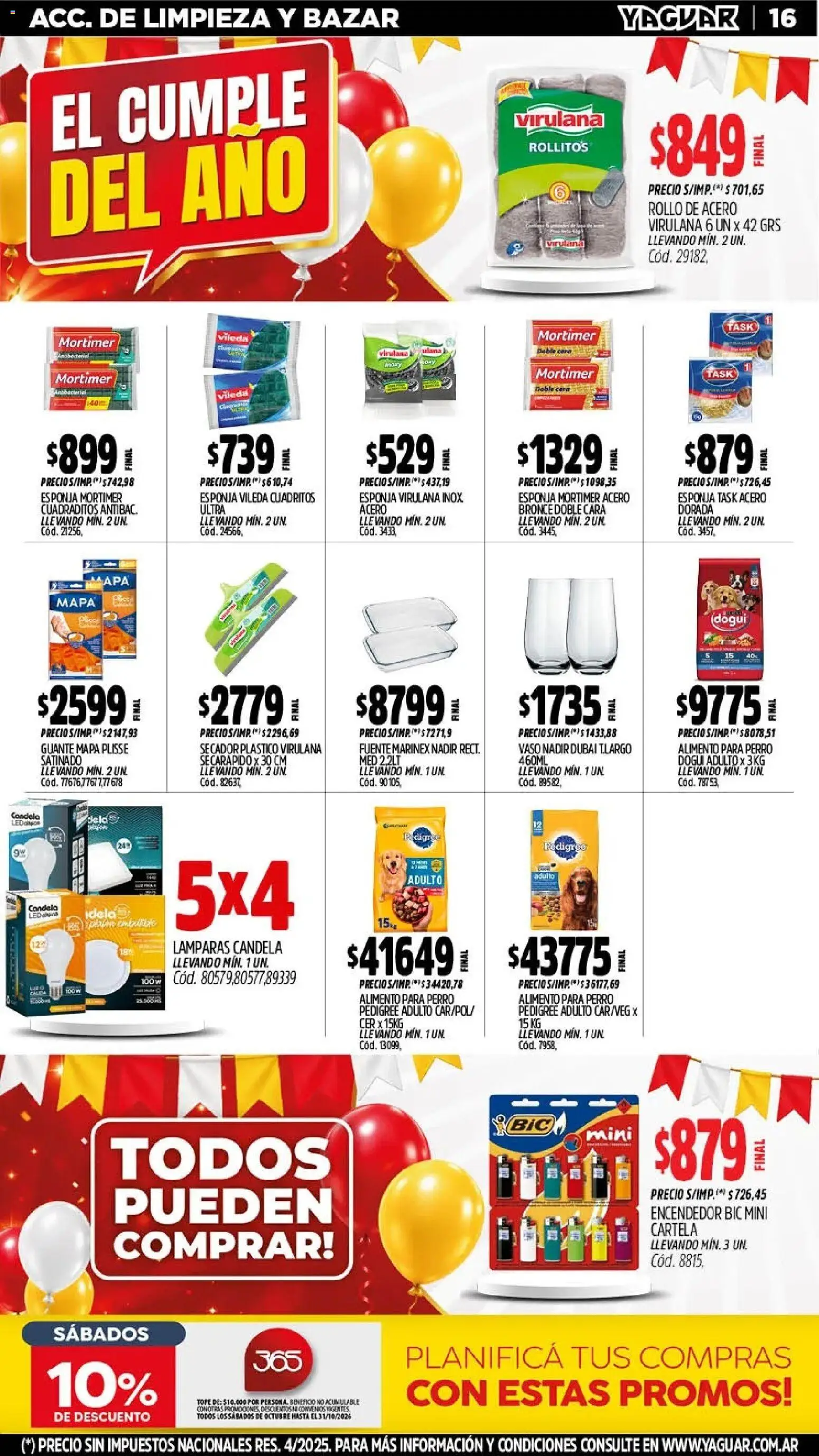 Yaguar - Oferta Semanal Salta │ válido desde el 19/10/2026 | Página: 19