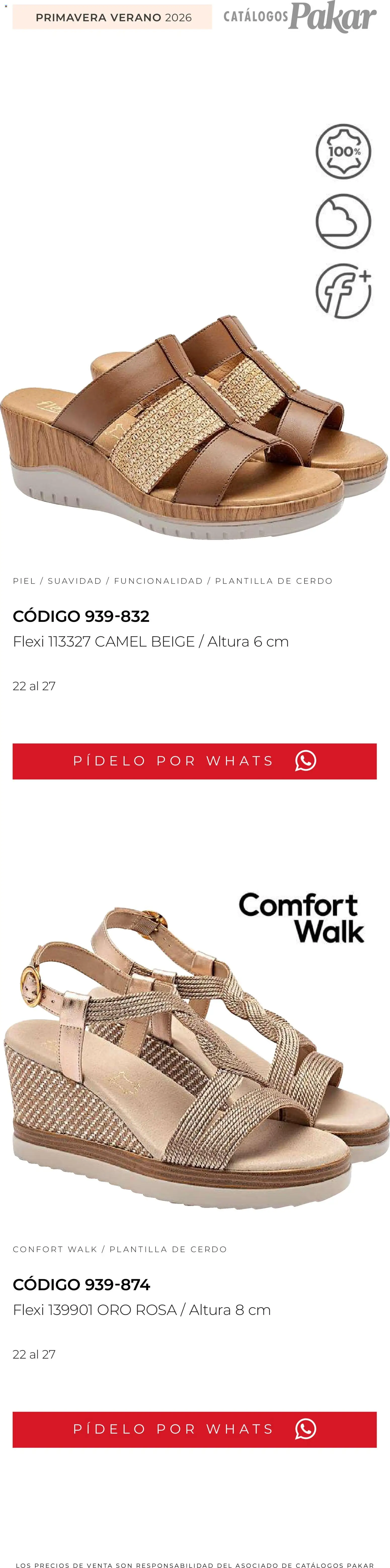 Nuevas ofertas de SC Pakar válidas en toda la República Mexicana desde el 04/03/2026. ¡Encuentra las mejores ofertas en SC Pakar catálogo Flexi PV26! | Página: 36 | Productos: Cerdo