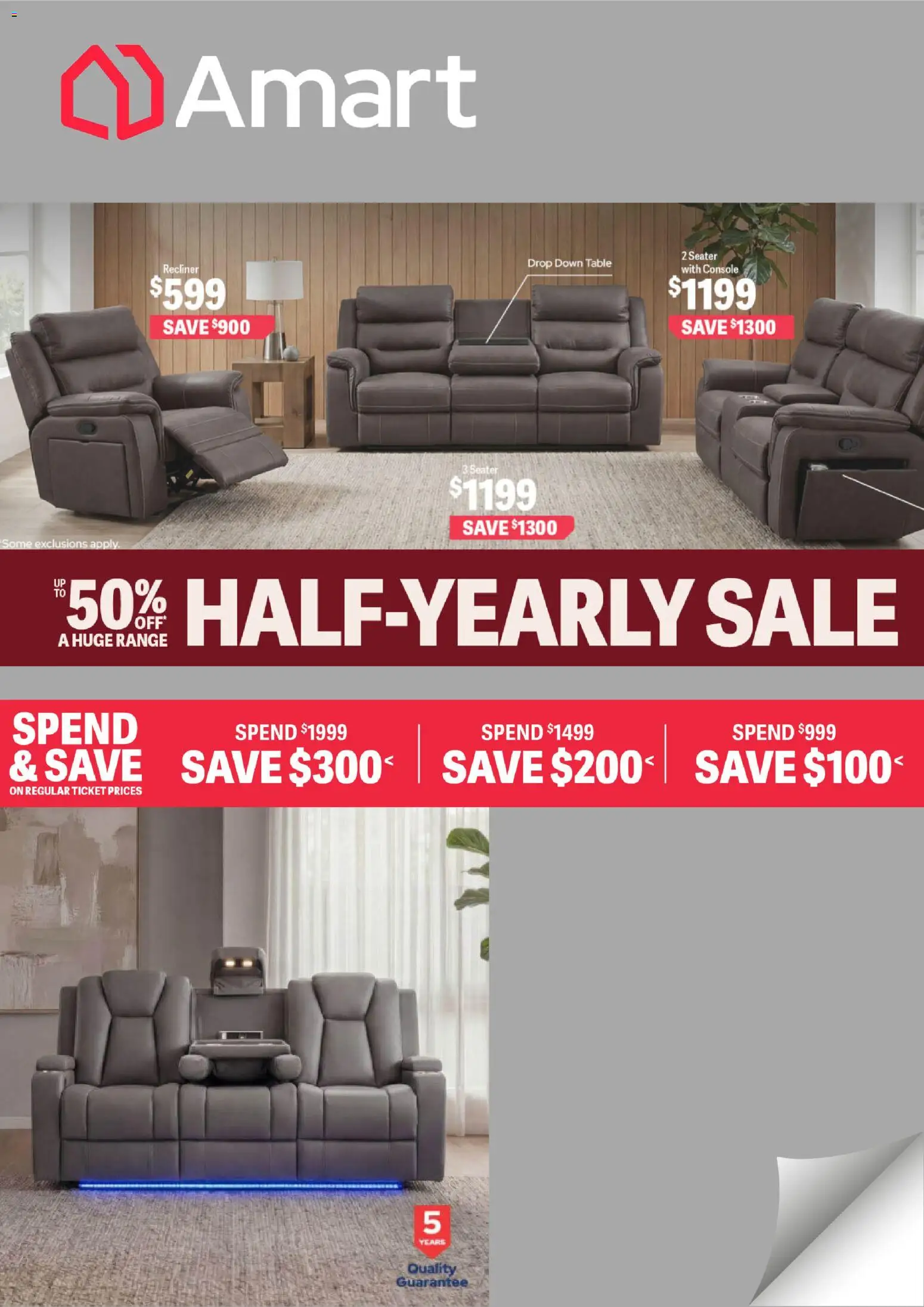 Amart Furniture catalogue - valid from 10/07/2026 | Page: 1