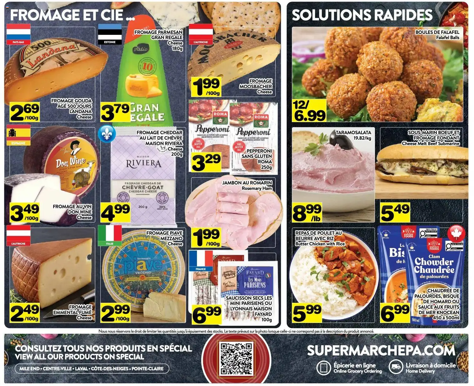 Pa Supermarché flyer valid from Sep 7, 2026 | Page: 6 | Products: Beef, Gouda, Cheddar, Chicken