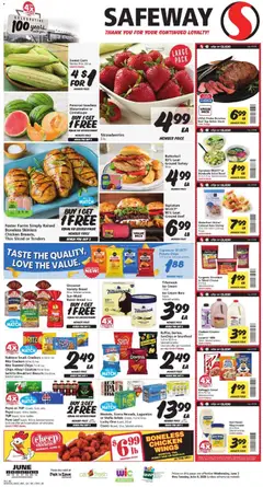 Preview of Safeway weekly ads valid from 03.06.2026