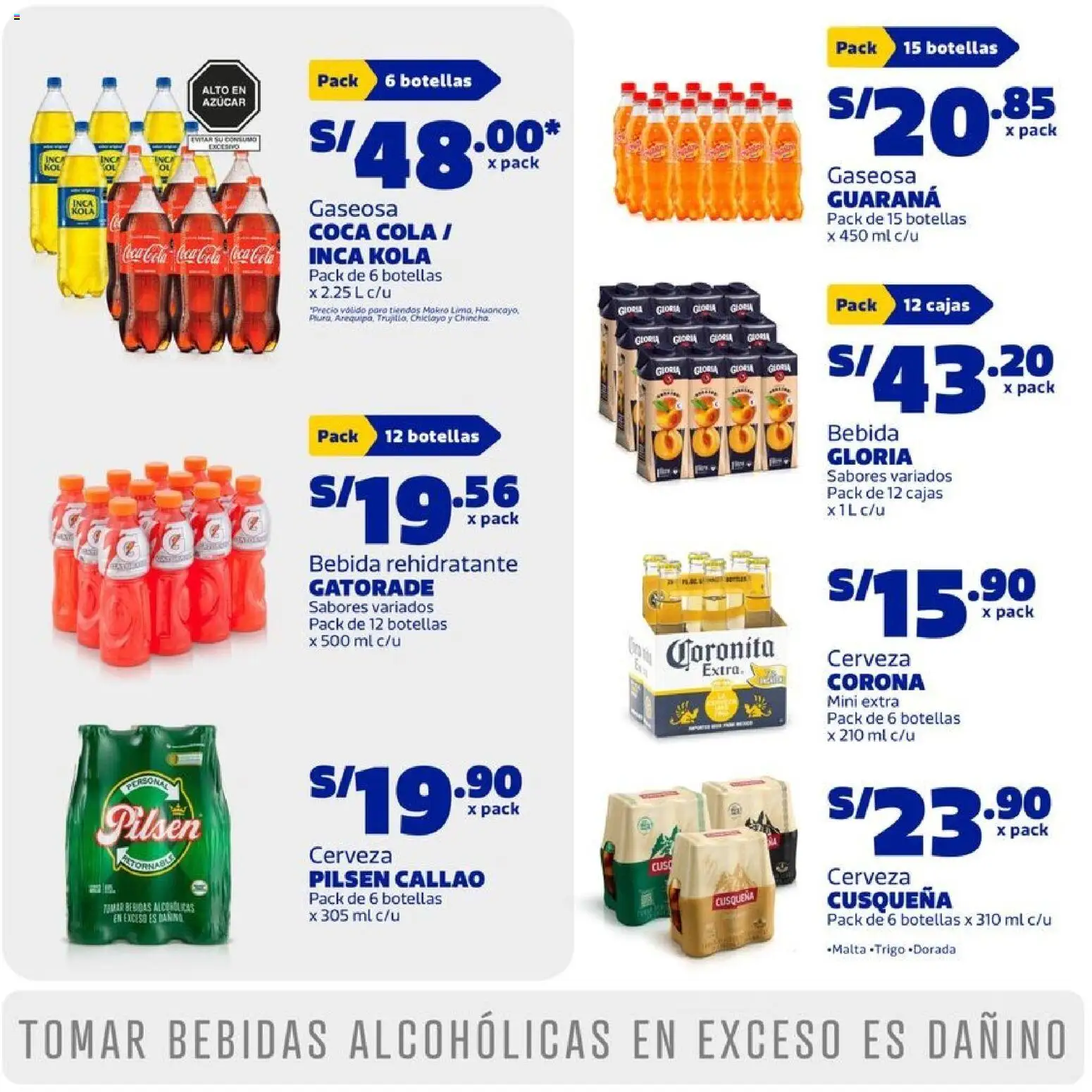 Catálogo Makro válido desde 04.06.2026 | Página: 24 | Productos: Cerveza
