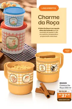 Tupperware catálogo Vitrine 06 - Pré-Visualização do folheto da loja Tupperware, válido de 01.06.2026 | Página: 35 | Produtos: Caneca