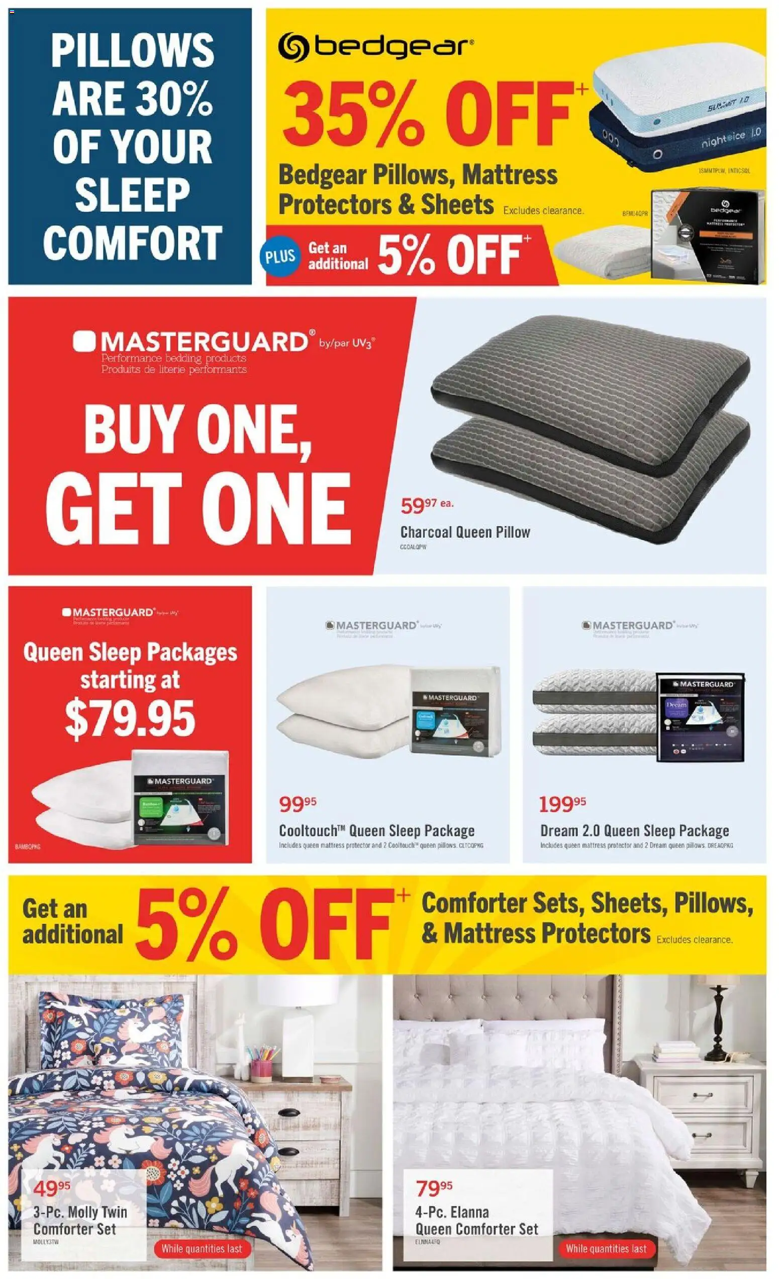 The Brick flyer valid from Sep 3, 2026 | Page: 8 | Products: Mattress, Pillow, Charcoal