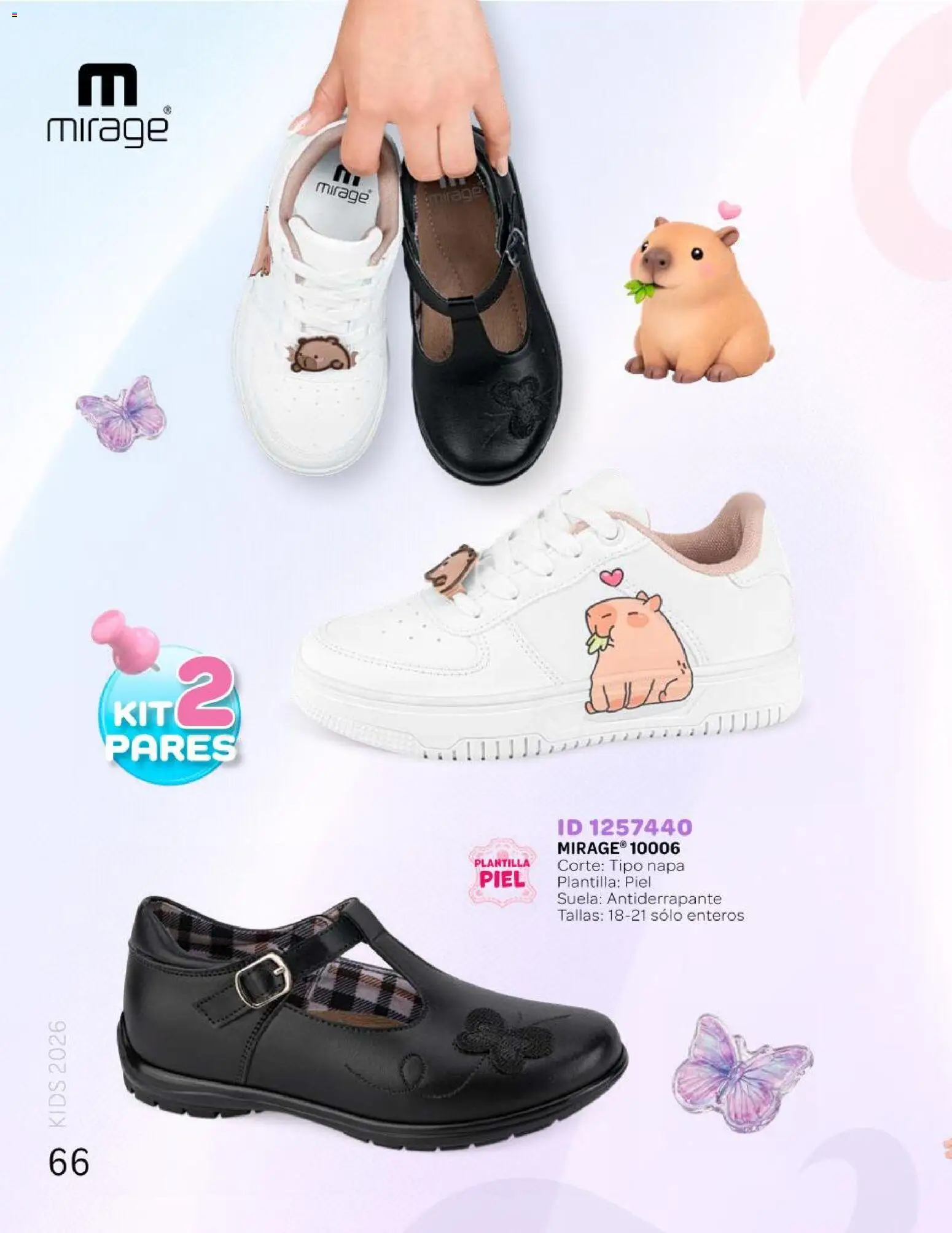 Nuevas ofertas de Price Shoes válidas en toda la República Mexicana desde el 25.04.2026. ¡Encuentra las mejores ofertas en Price Shoes catálogo Kids todo en uno! | Página: 66