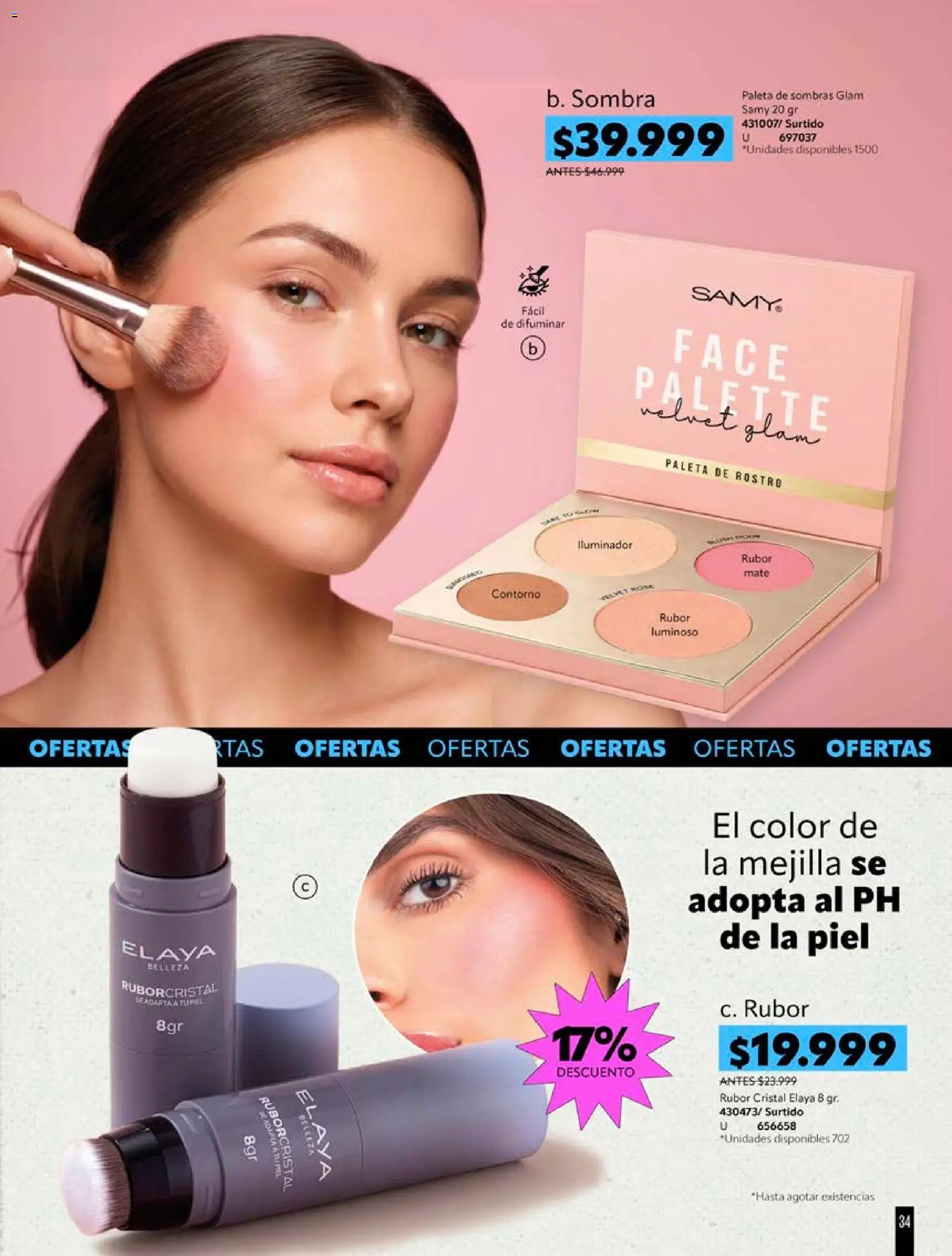 Pacifika revista - valida desde el 18/10/2026 | Página: 239 | Productos: Iluminador, Rubor, Sombra, Contorno