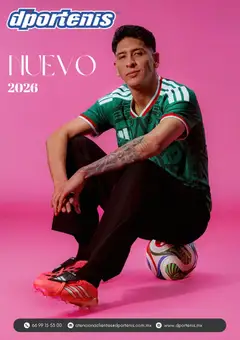 Vista previa de Dportenis catálogo, nuevo folleto de la tienda, válido en México a partir del 03.06.2026