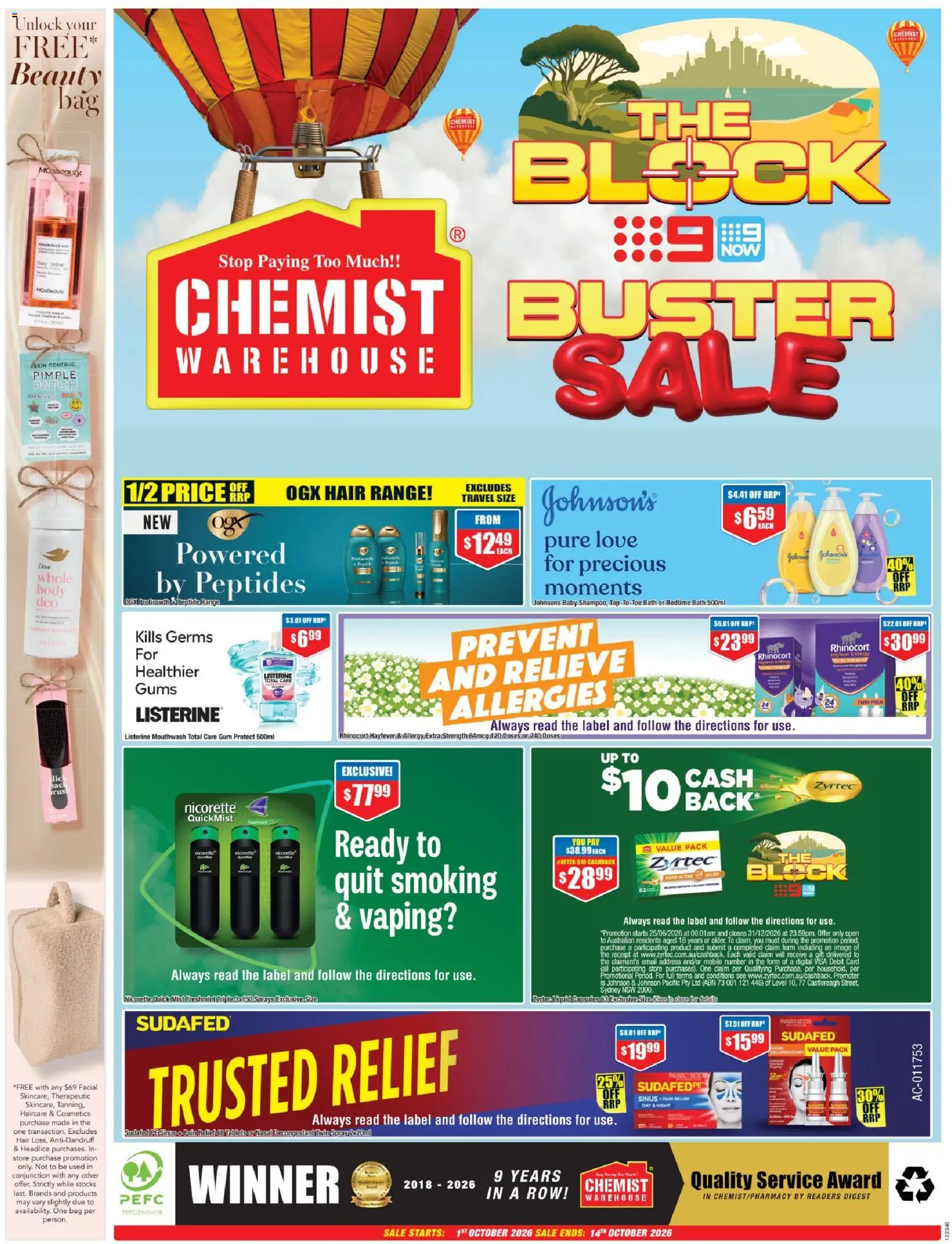 Chemist Warehouse catalogue - valid from 08/10/2026 | Page: 40